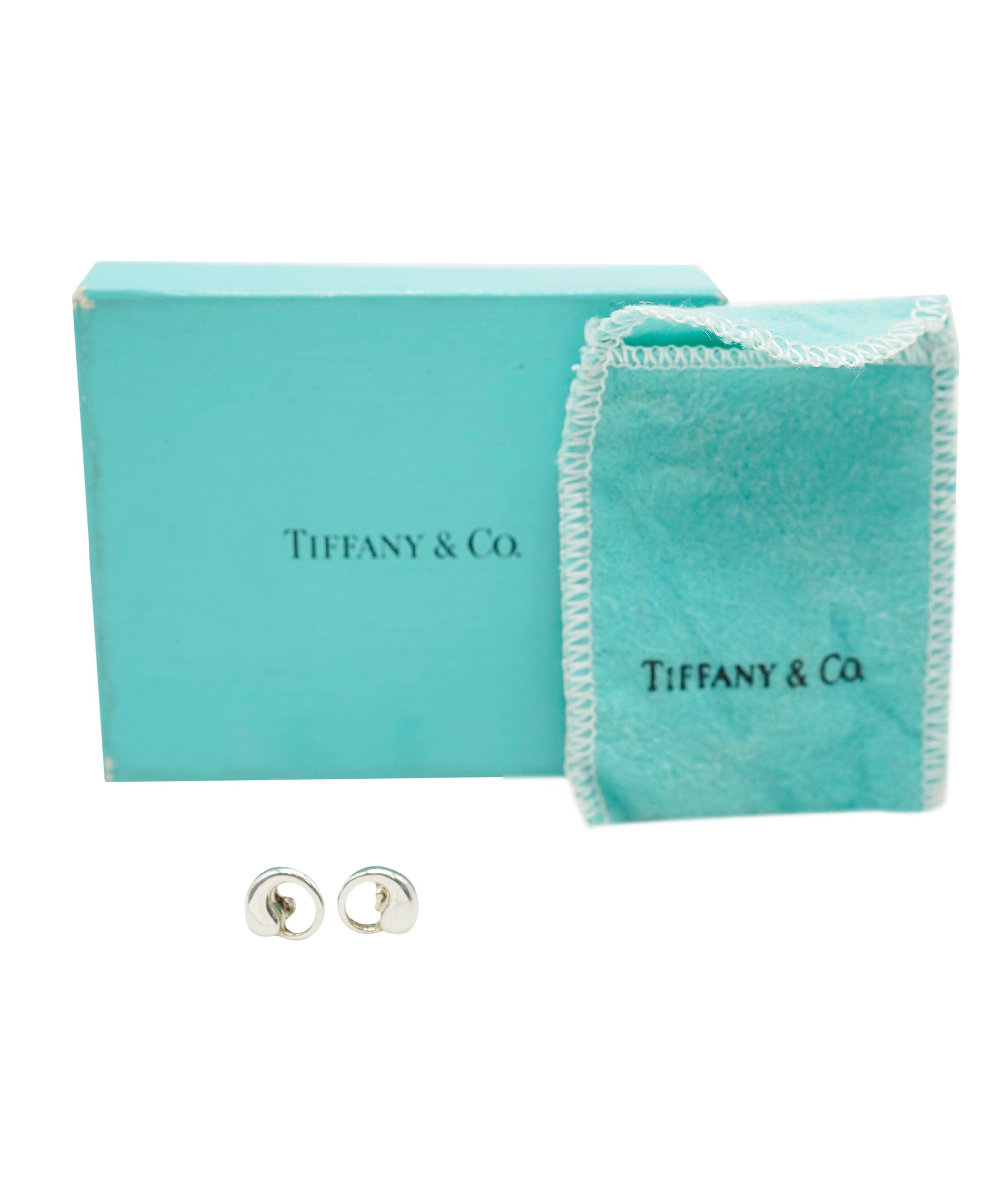 Tiffany & Co. Tiffany & Co. Elsa Peretti Eternal Circle Sterling Silver Stud Earring ABC0758