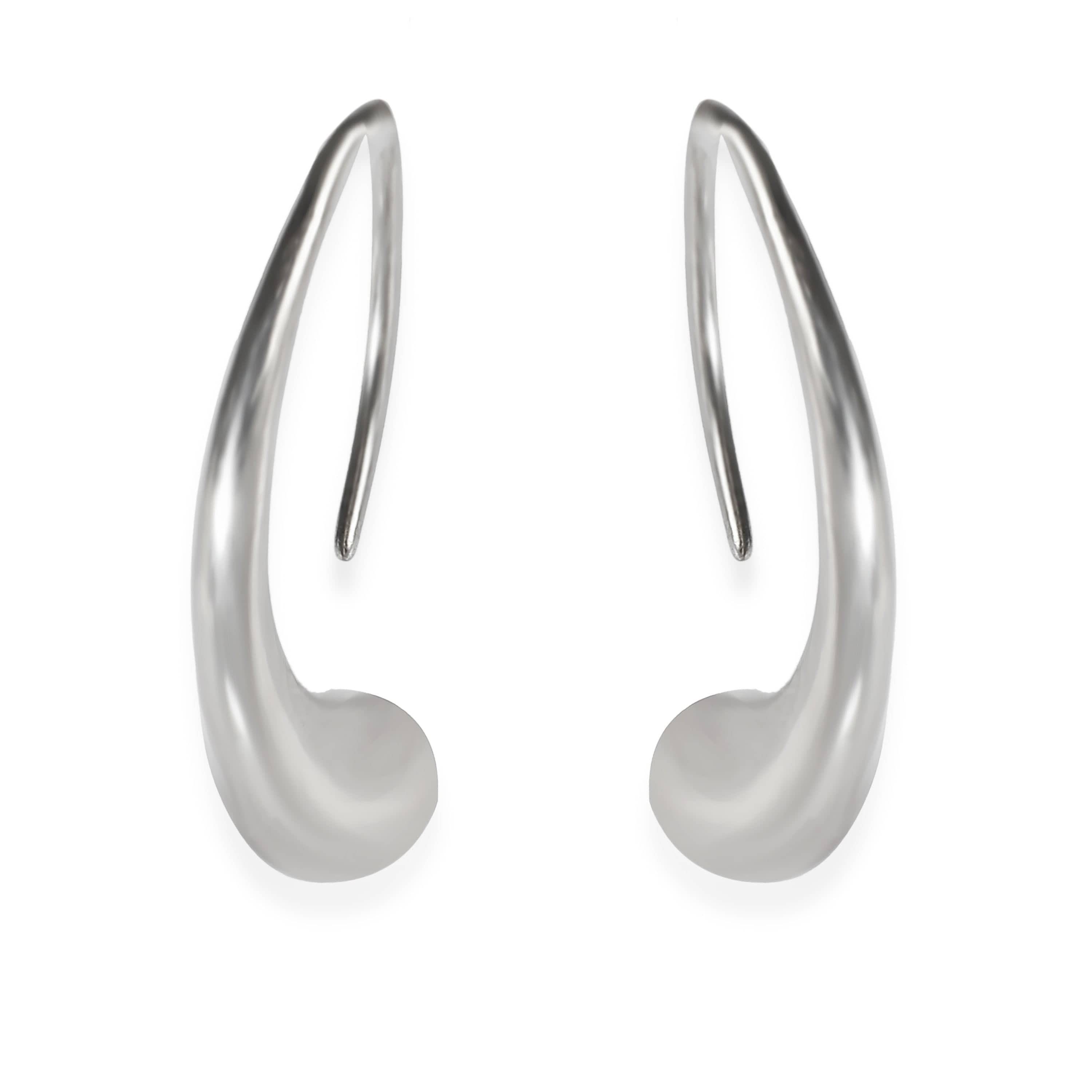 Tiffany & Co. Tiffany & Co Silver Tear Drop Earrings ULC1057