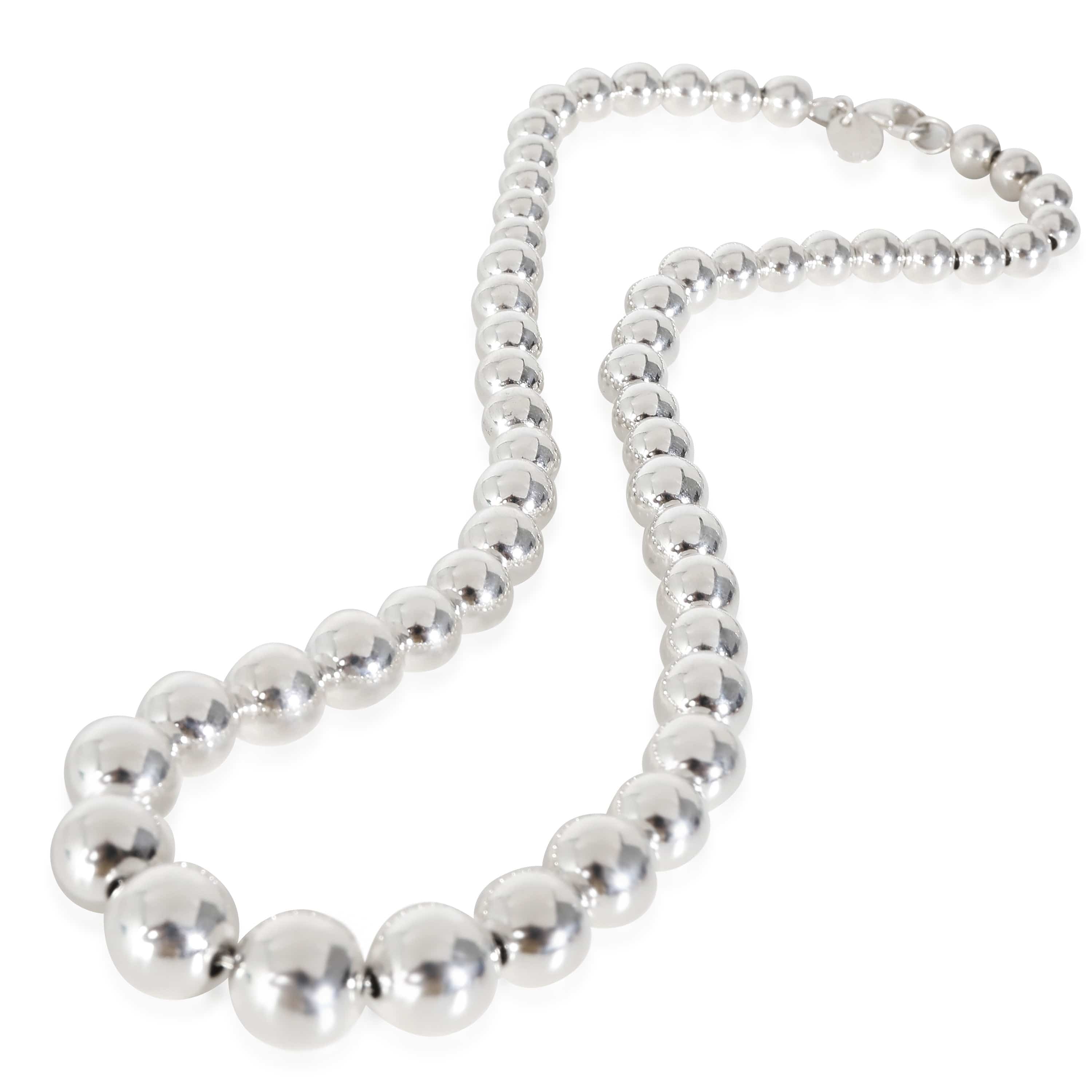 Tiffany & Co. HardWear Graduated Ball Necklace in Sterling Silver