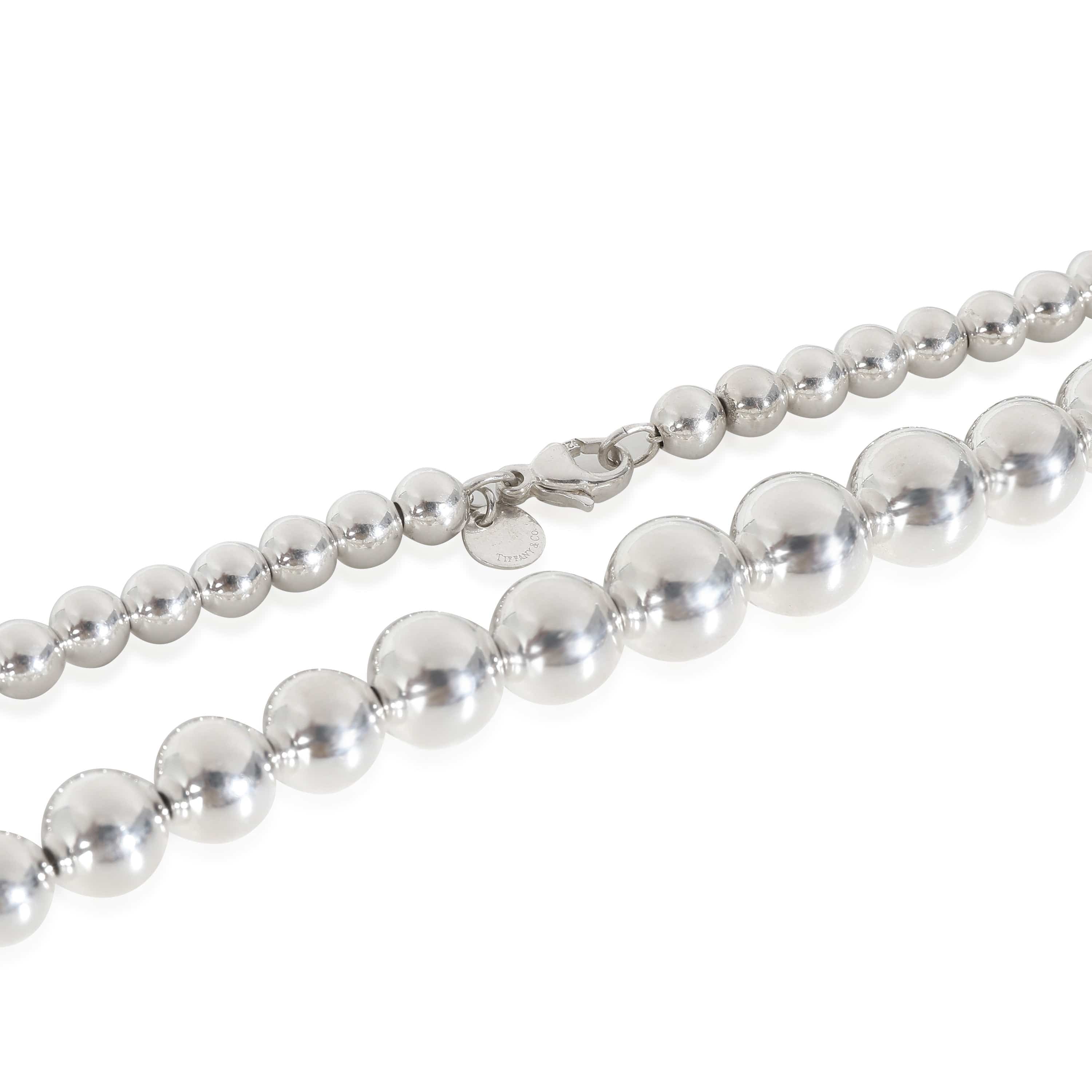 Tiffany & Co. HardWear Graduated Ball Necklace in Sterling Silver