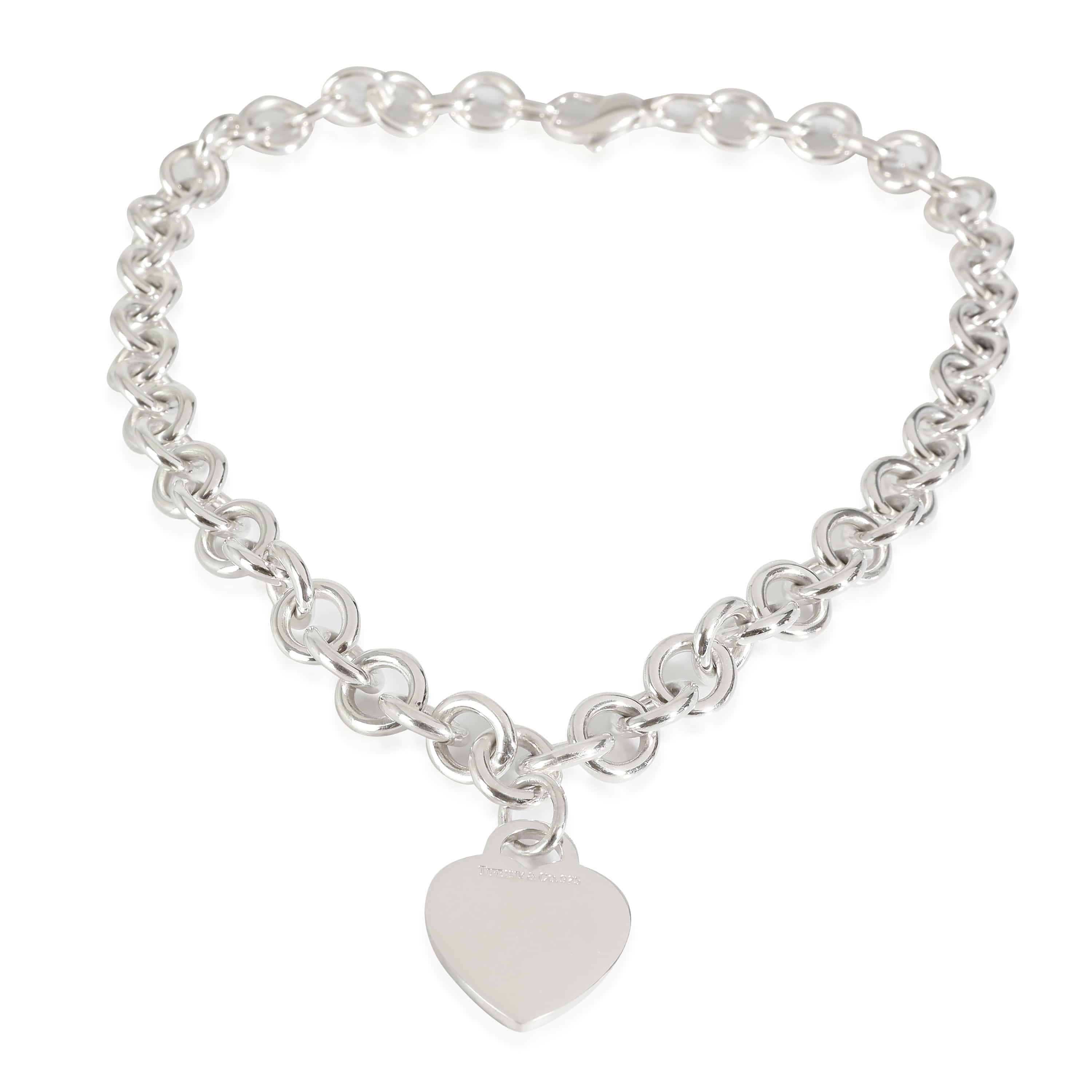 Tiffany & Co. Heart Tag Necklace in Sterling Silver