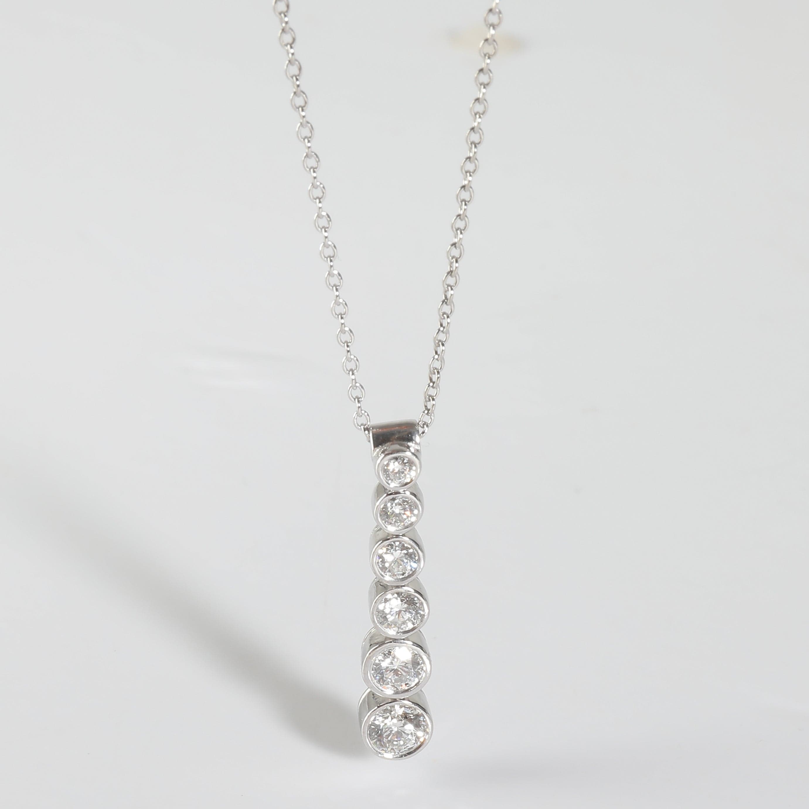 Tiffany & Co. Jazz Fashion Pendant in  Platinum 0.45 CTW