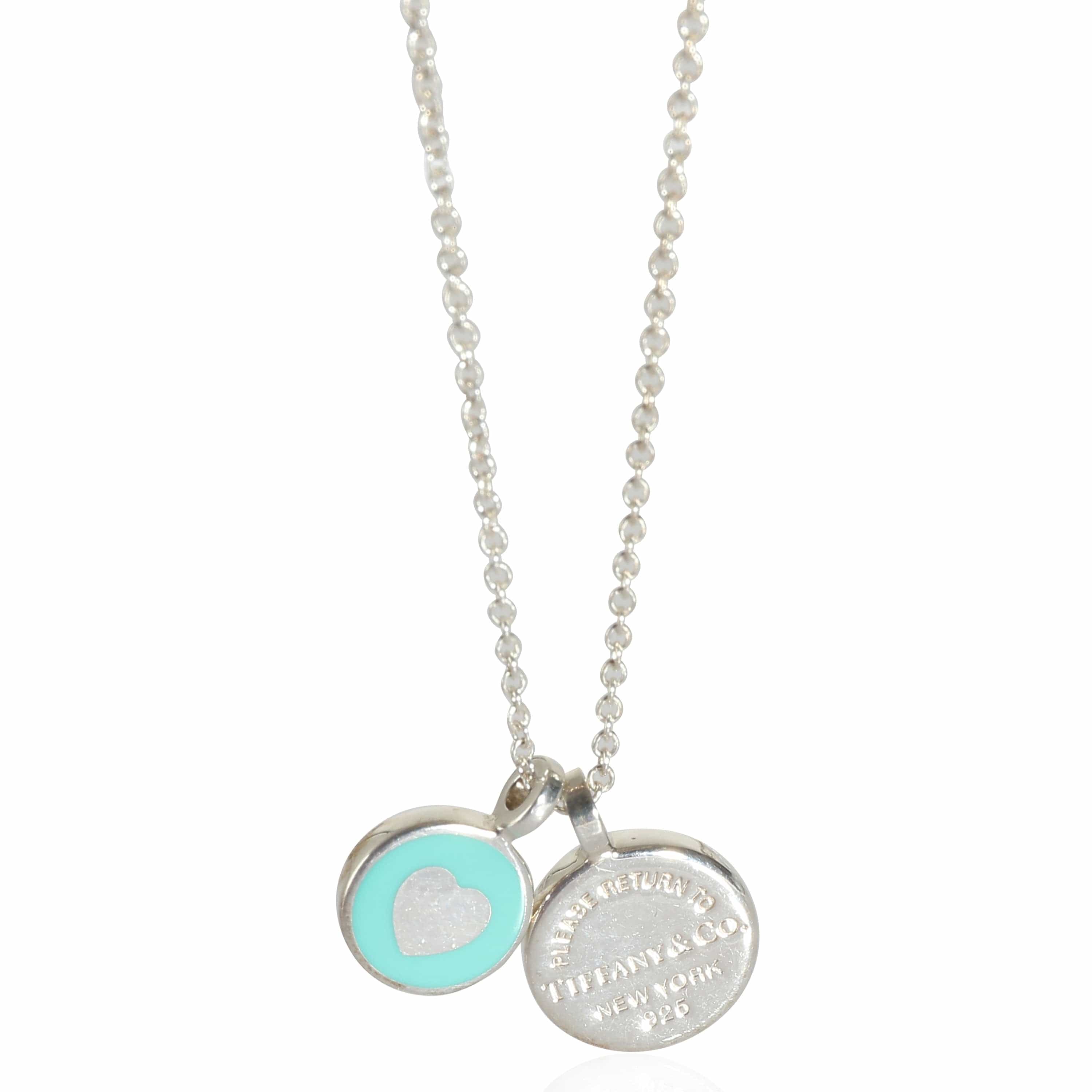 Tiffany & Co. Return To Tiffany Double Circle Pendant in  Sterling Silver