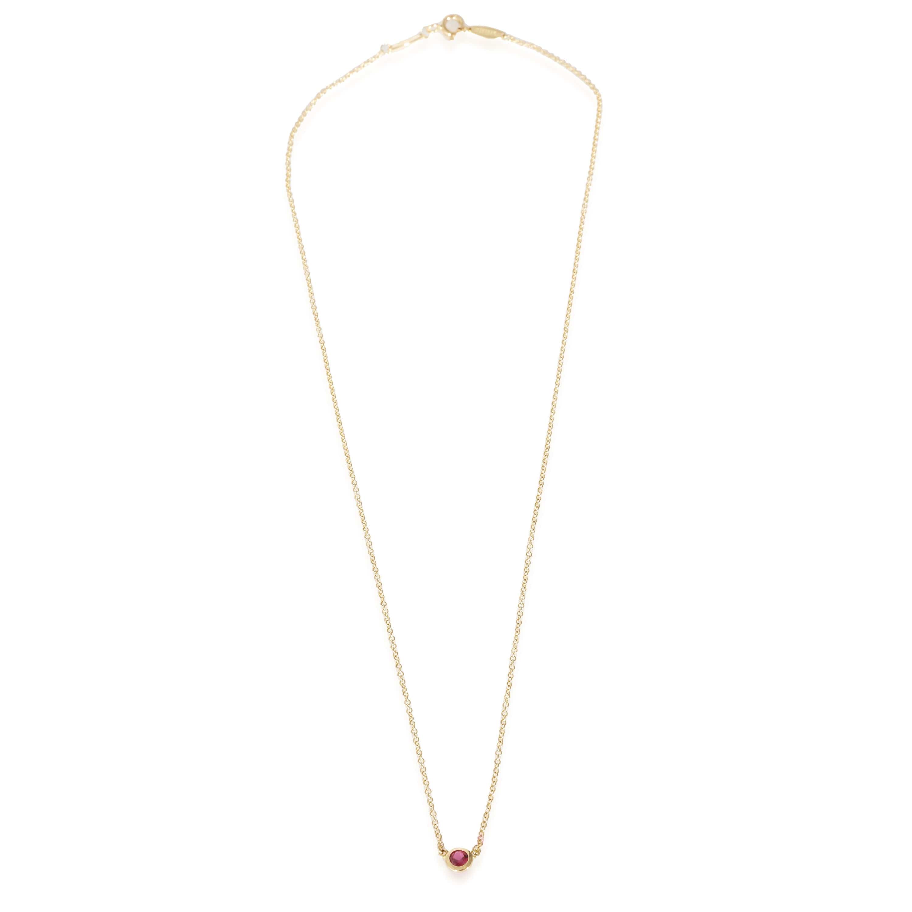 Tiffany & Co. Tiffany & Co. Elsa Peretti Color by the Yard Pendant in 18K Yellow Gold