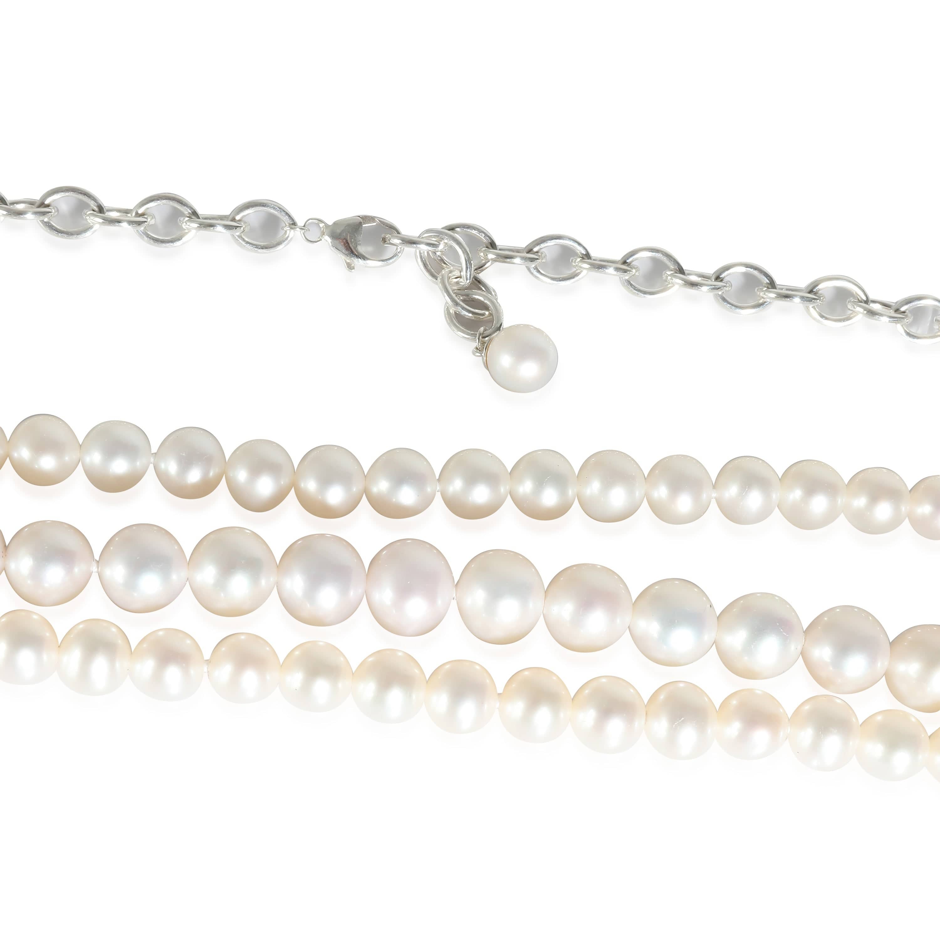 Tiffany & Co. Tiffany & Co. Paloma Picasso Pearl Necklace in  Sterling Silver