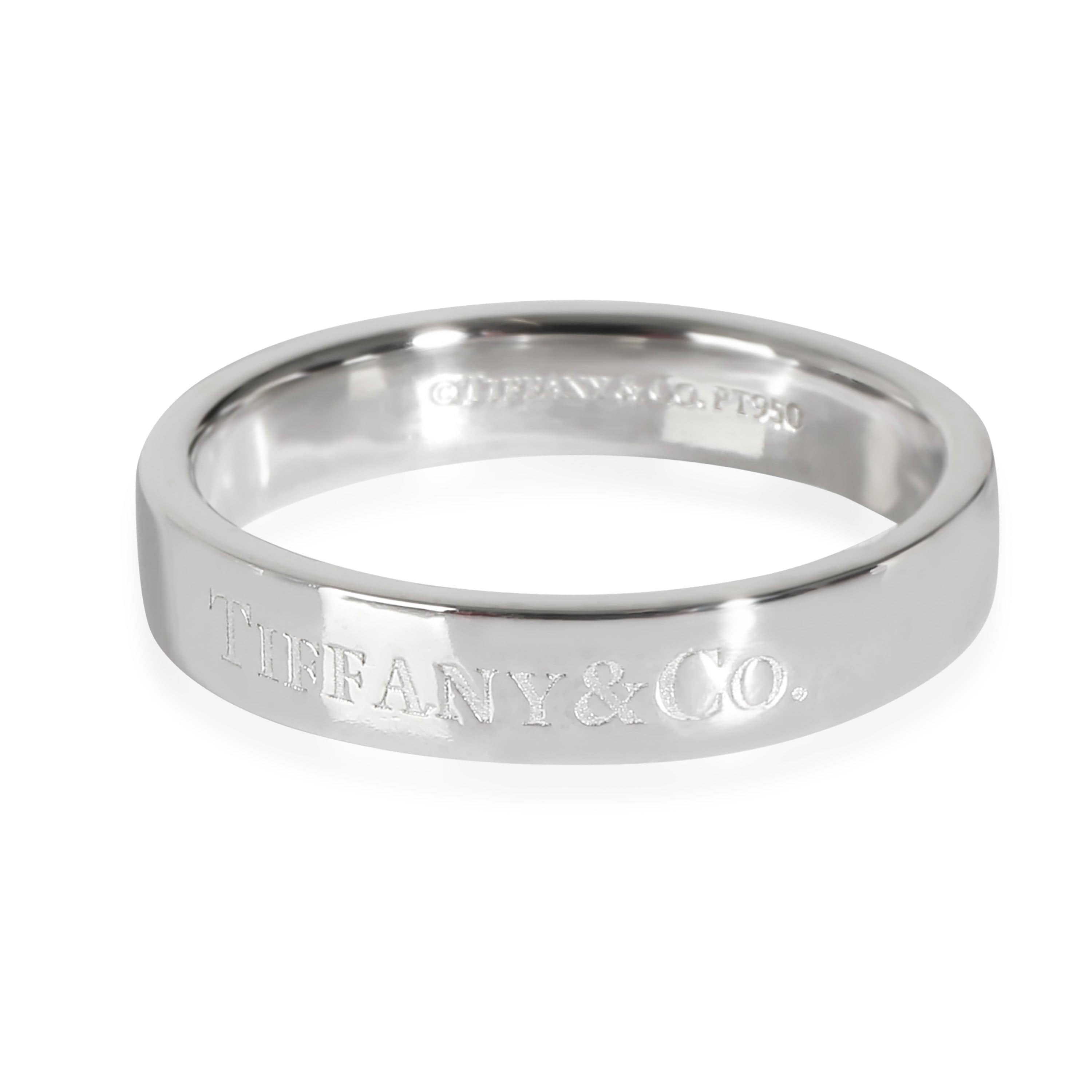 Tiffany & Co. Band Ring in Platinum, 4mm