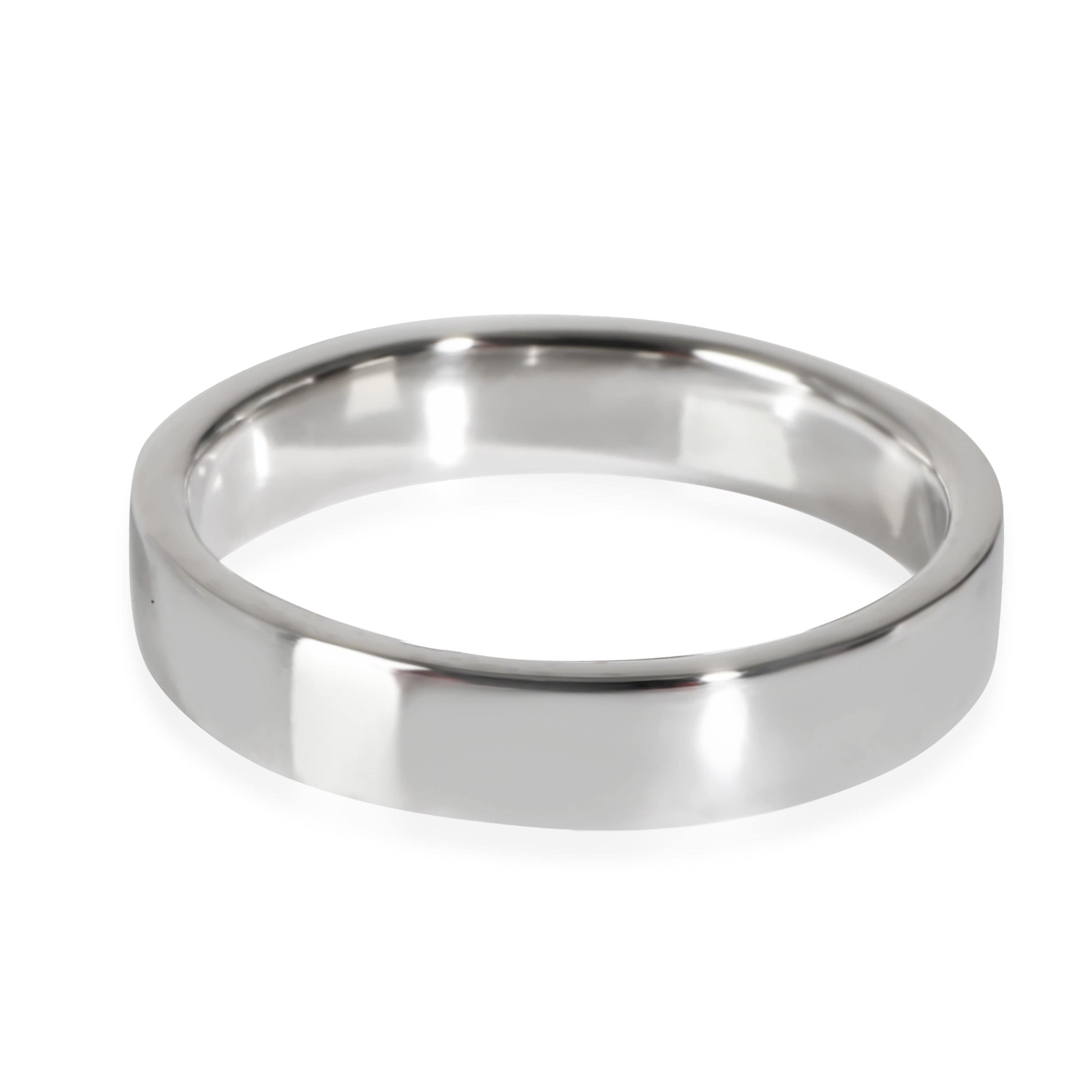 Tiffany & Co. Band Ring in Platinum, 4mm