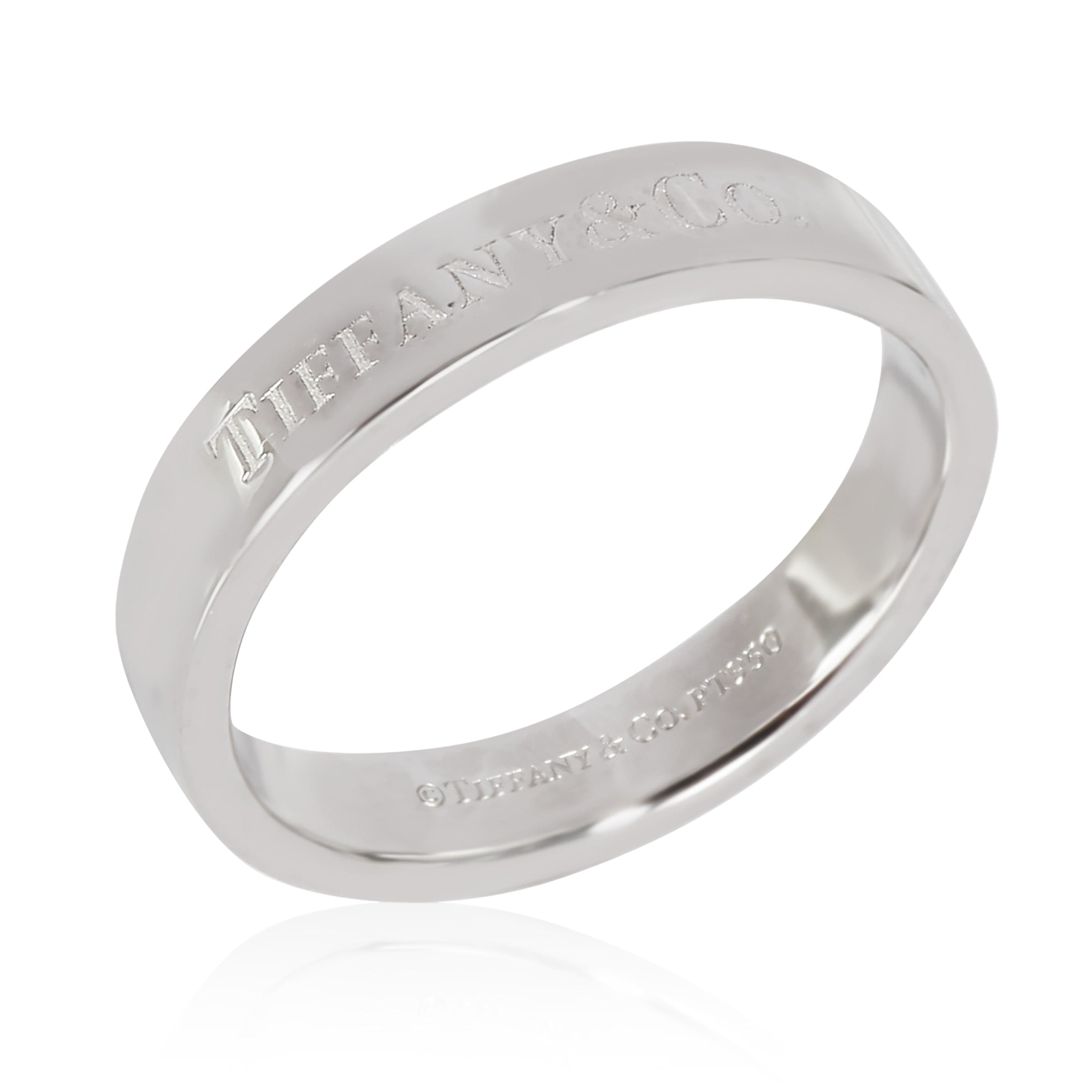 Tiffany & Co. Band Ring in Platinum, 4mm