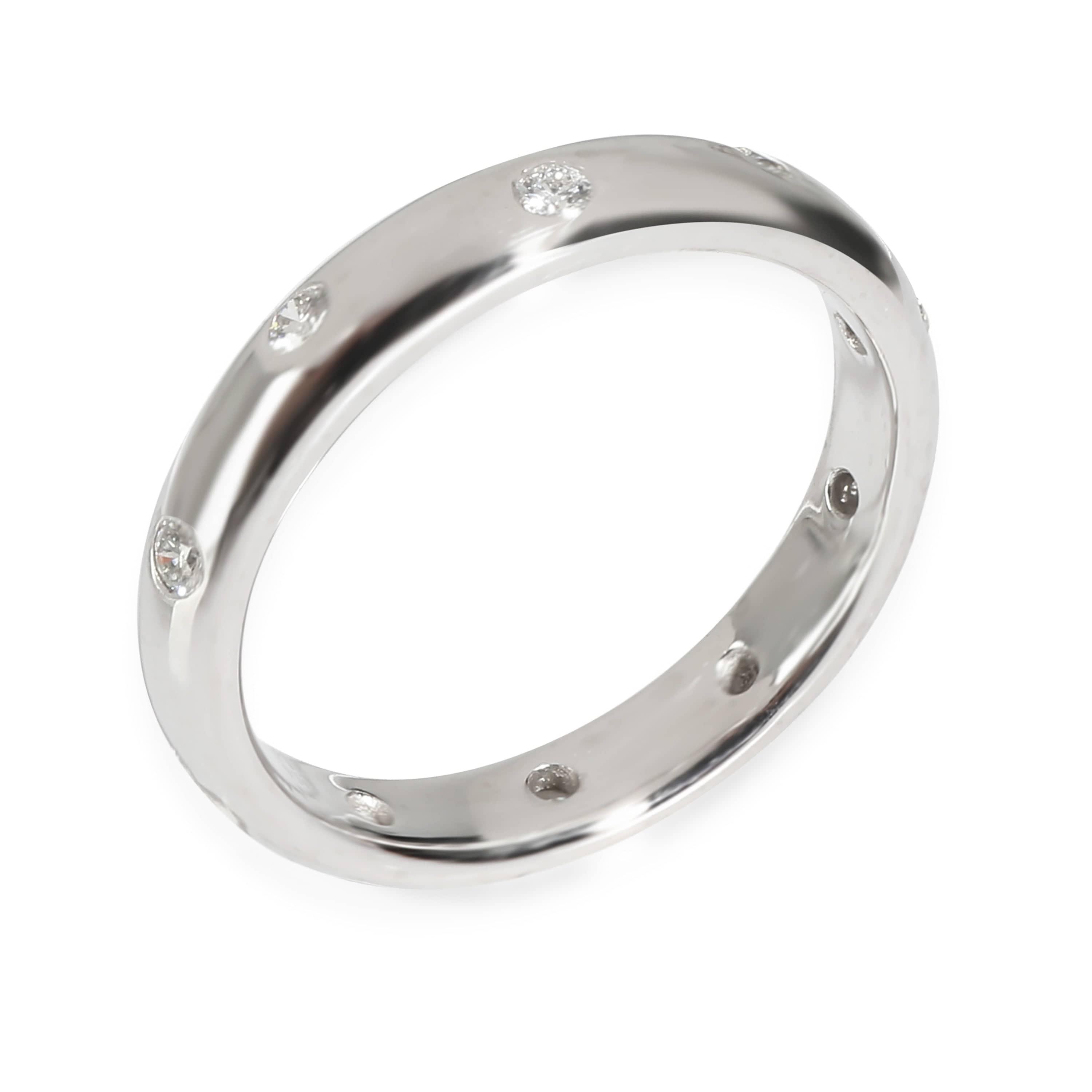 Tiffany & Co. Etoile Wedding Band in  Platinum 0.22 CTW