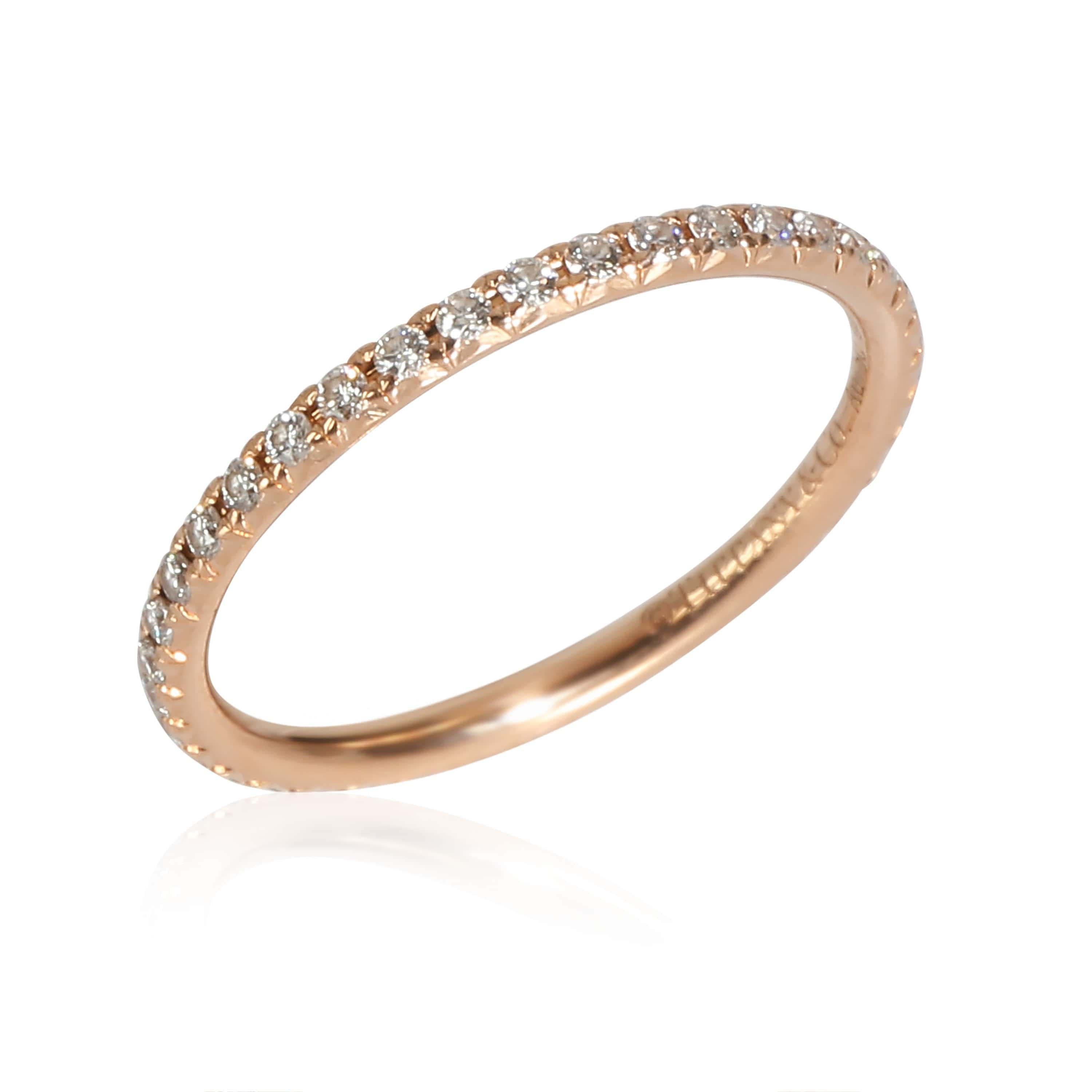 Tiffany & Co. Metro Band in 18K Rose Gold, .20 CTW.