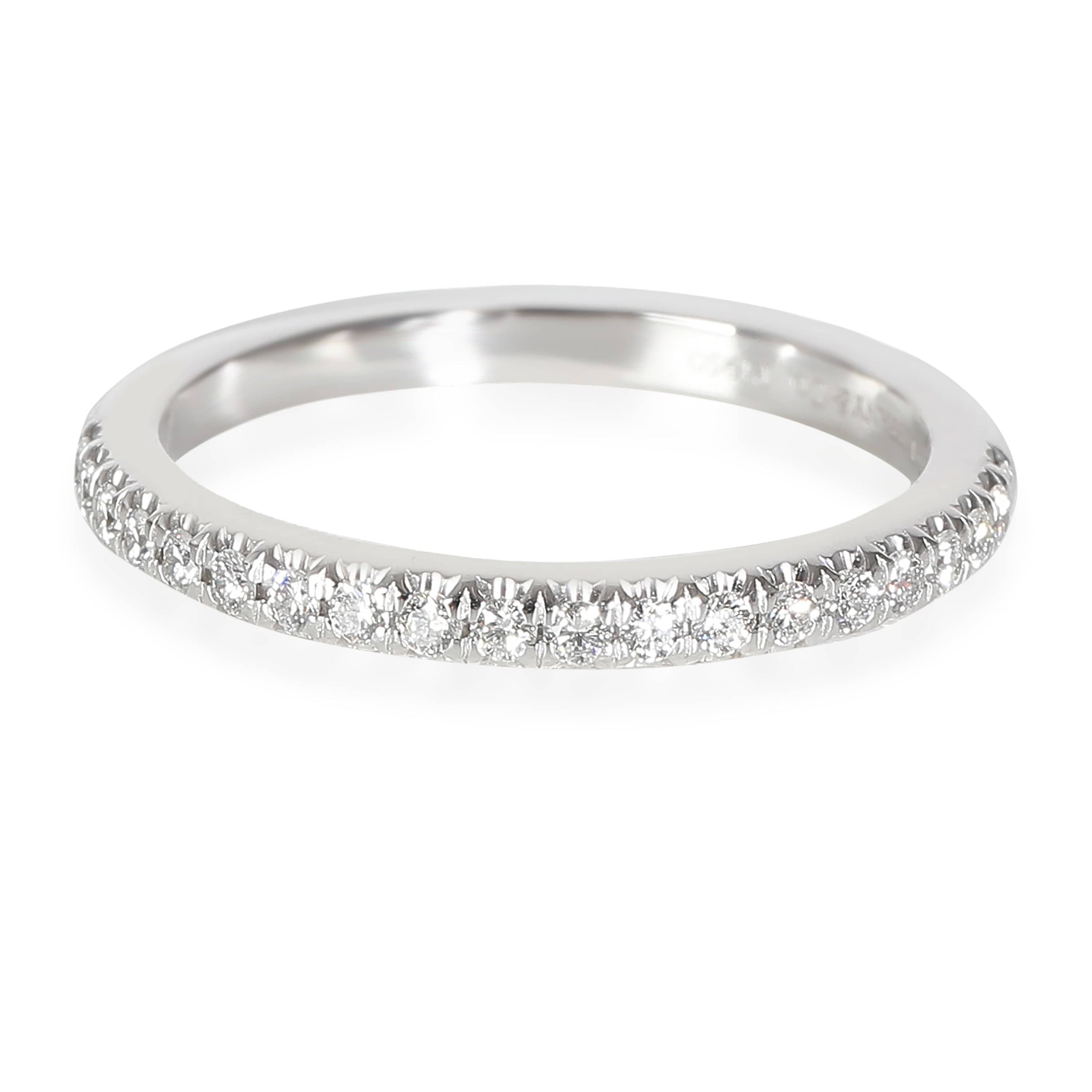 Tiffany & Co. Soleste Diamond Band in Platinum 0.17 CTW