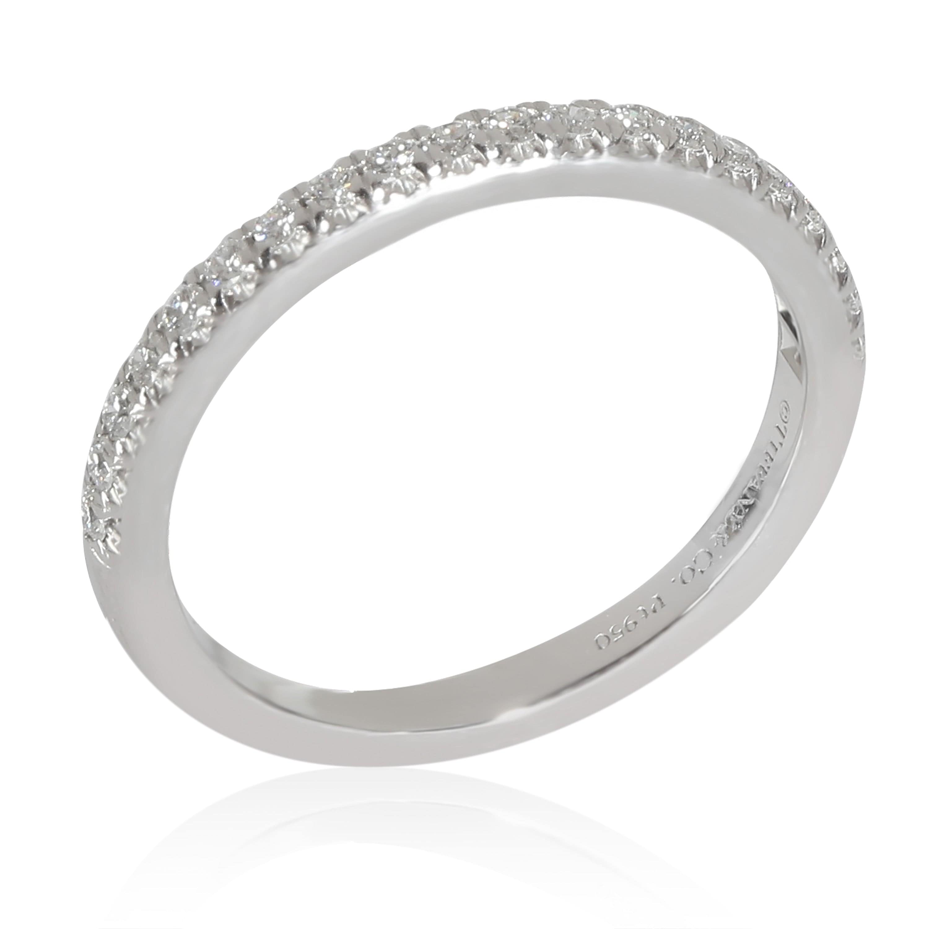 Tiffany & Co. Soleste Diamond Band in Platinum 0.17 CTW