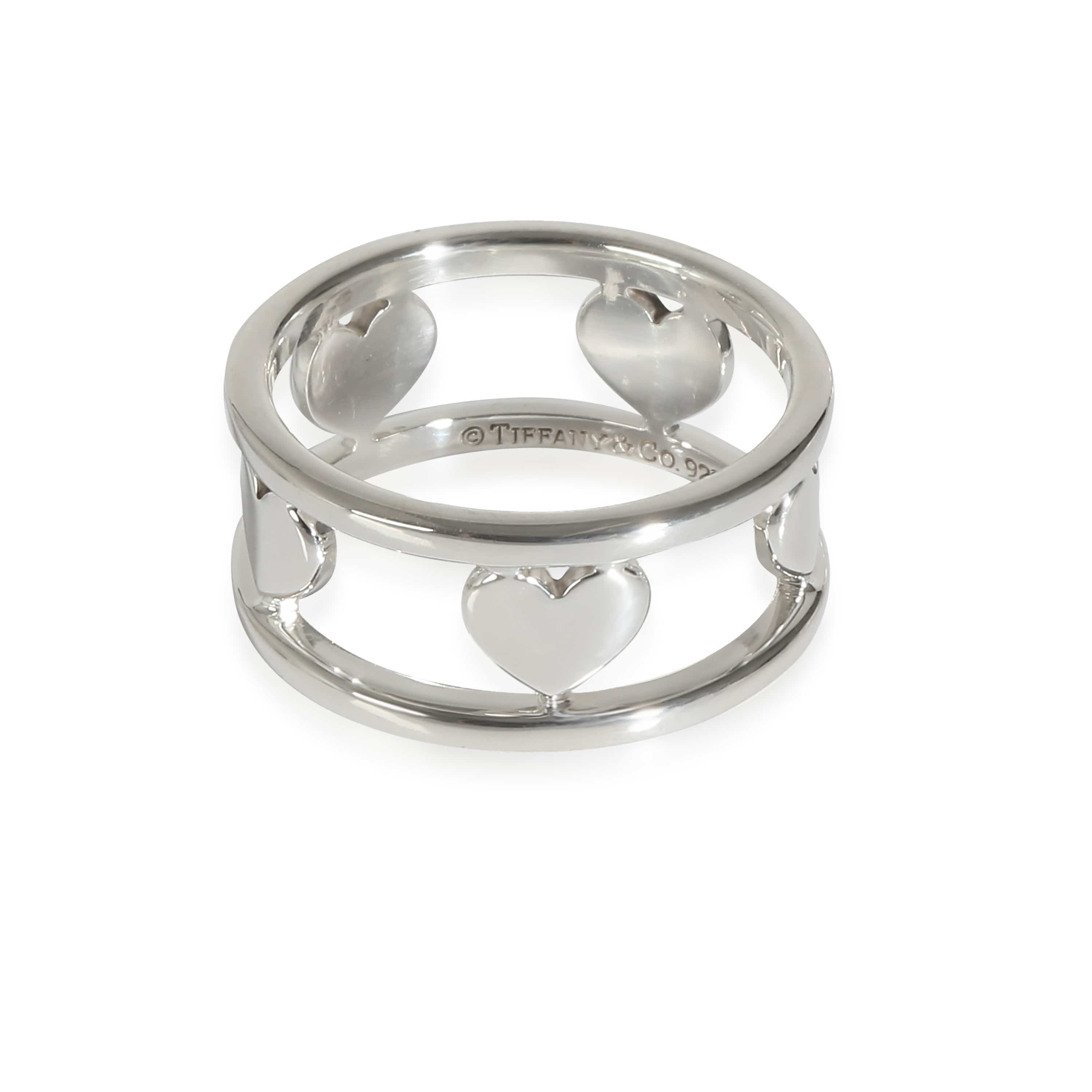 Tiffany & Co. Tiffany & Co. Cutout Heart Ring in  Sterling Silver