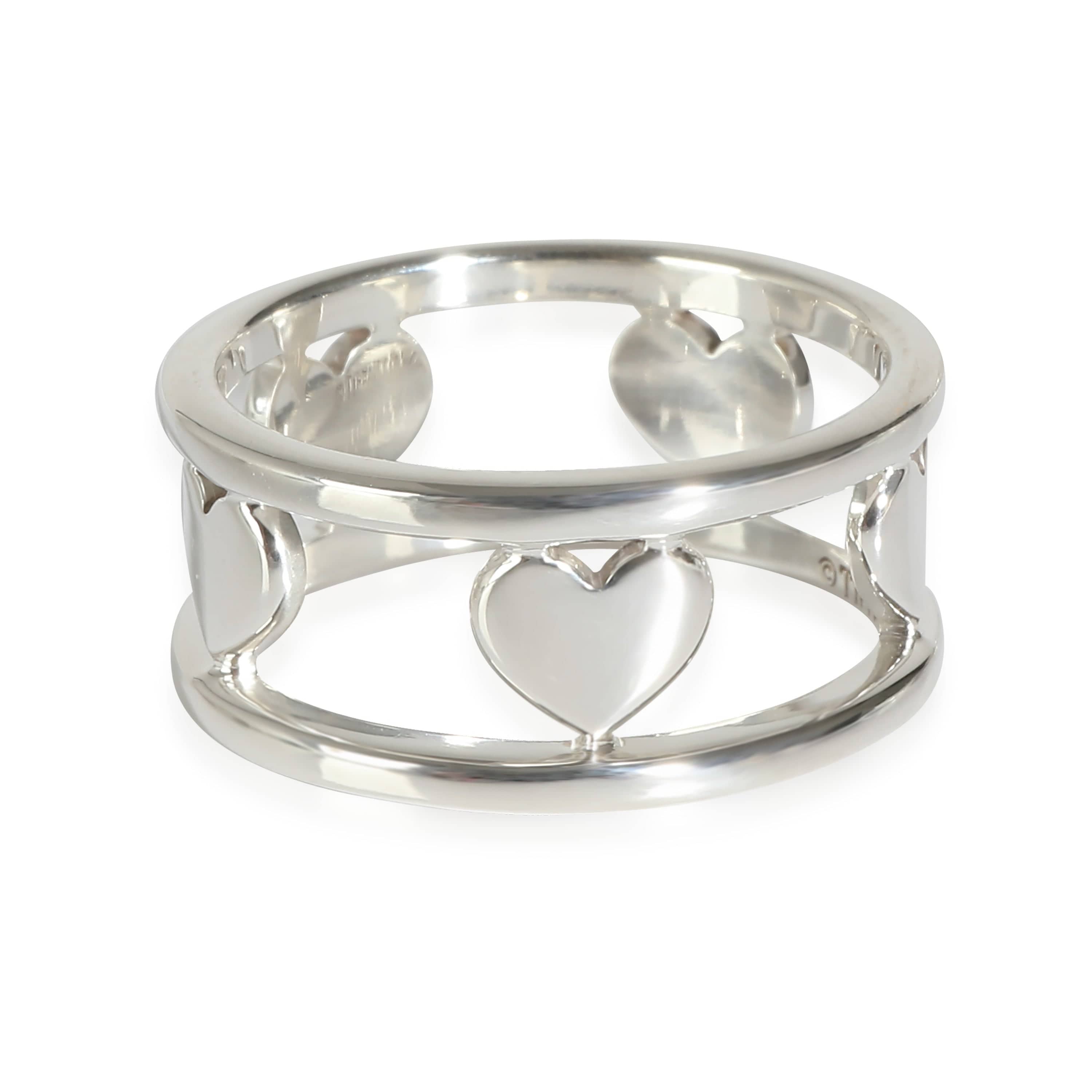 Tiffany & Co. Tiffany & Co. Cutout Heart Ring in  Sterling Silver