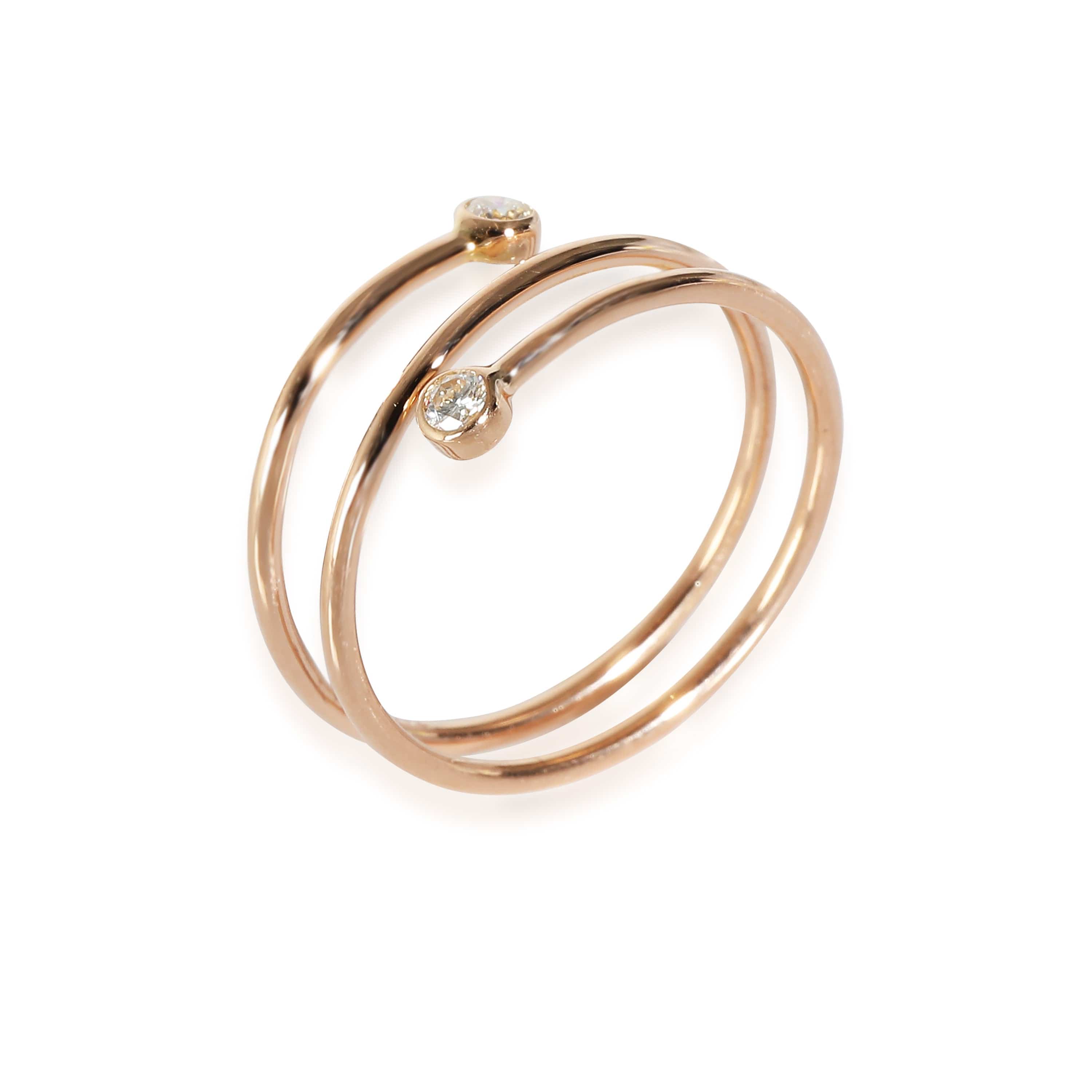 Tiffany & Co. Tiffany & Co. Elsa Peretti Ring in 18K Yellow Gold 0.1 CTW