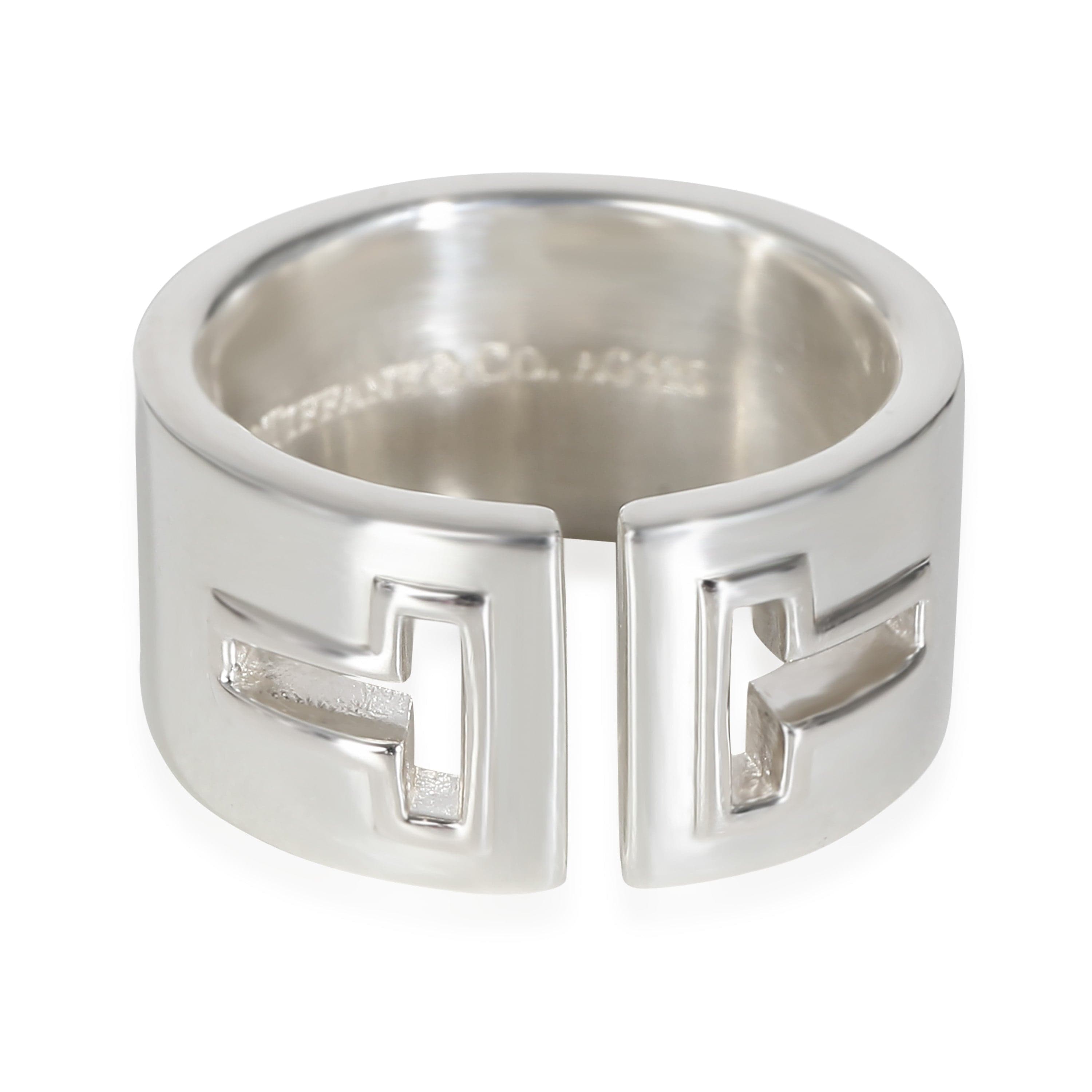 Tiffany & Co. Vintage T Cutout Ring in Sterling Silver