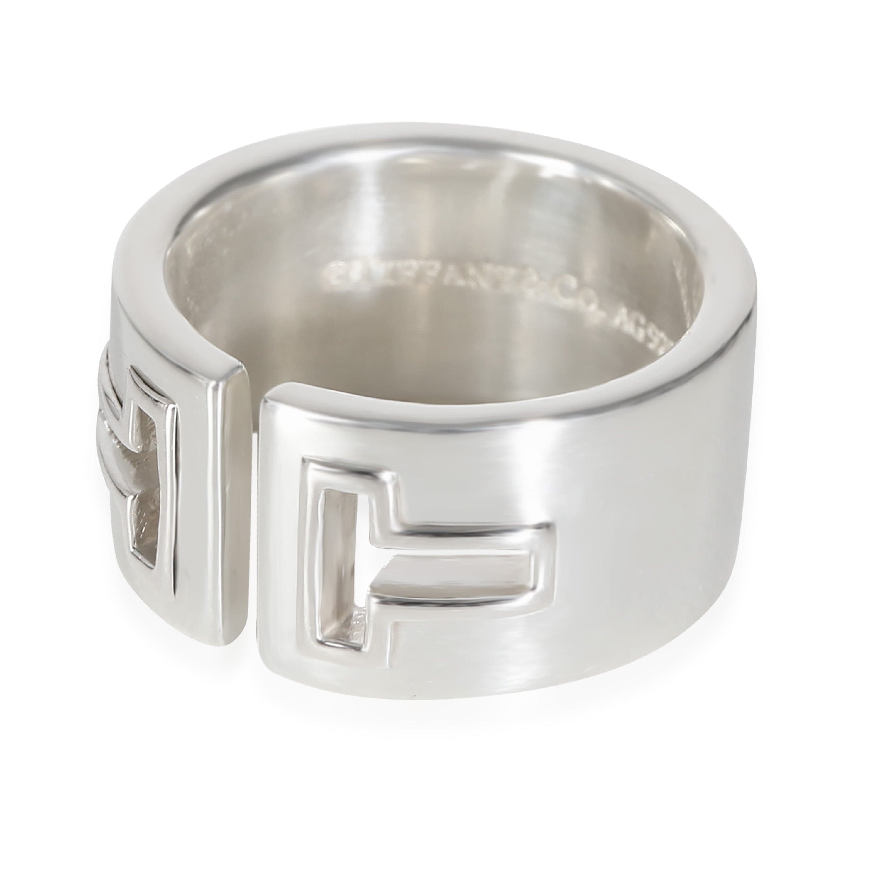 Tiffany & Co. Vintage T Cutout Ring in Sterling Silver