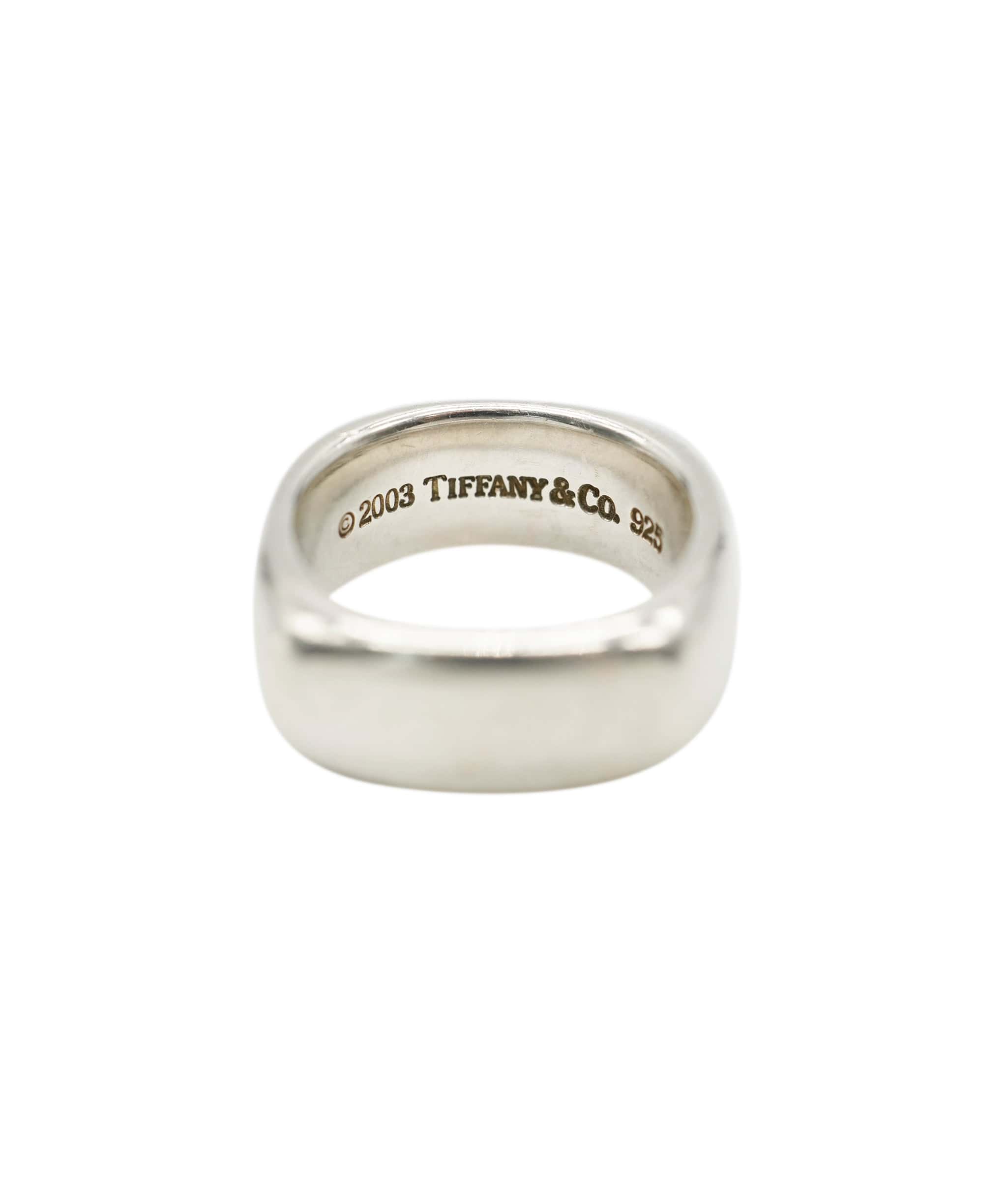 Tiffany Tiffany & Co. Frank Gehry Square Cushion ring AHC1395