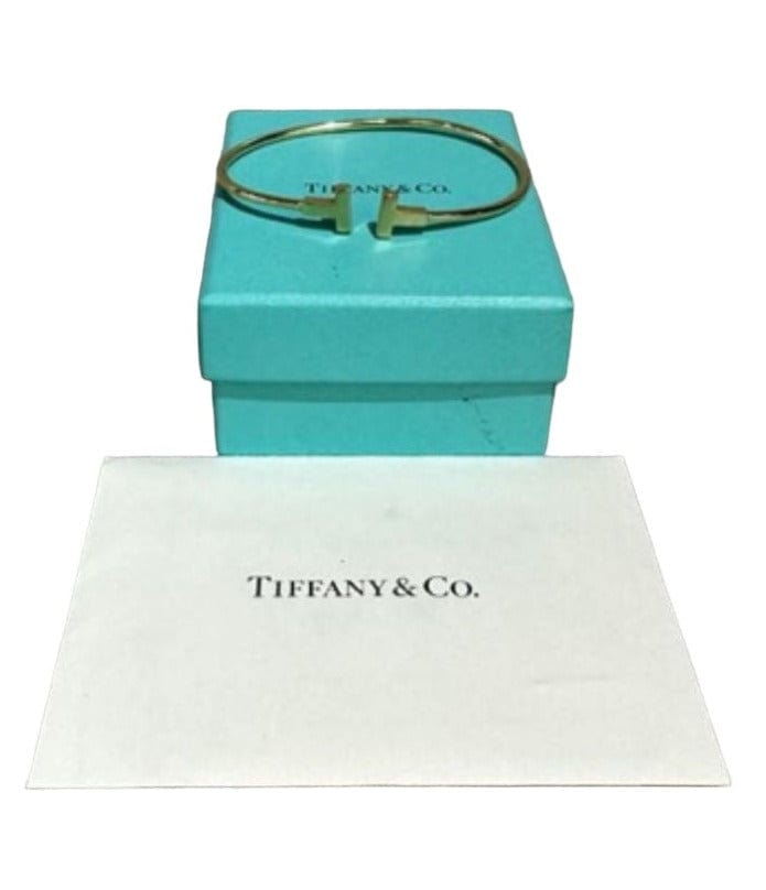 Tiffany Tiffany set in Yellow Gold T Bangle