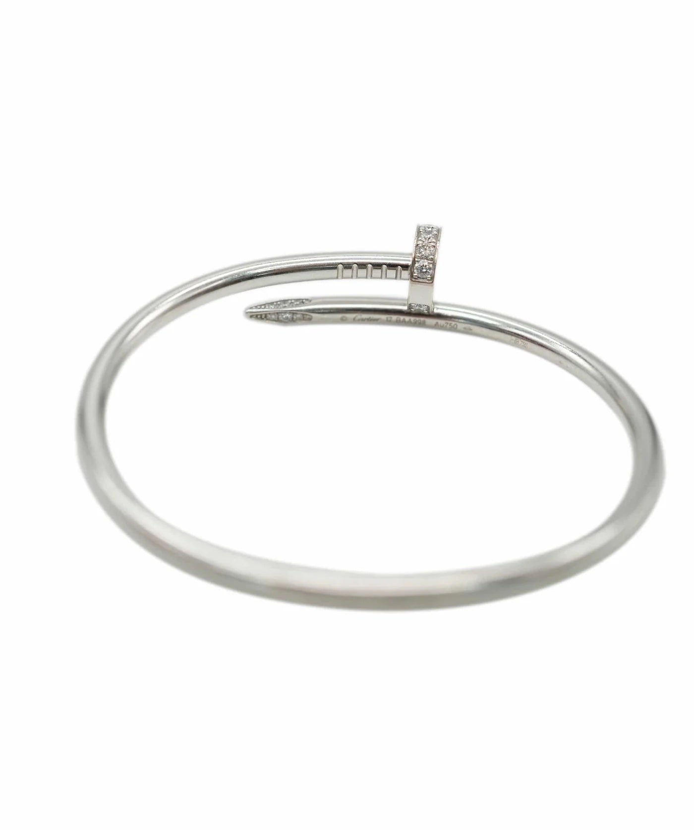 Juste Un Clou Bracelet, Diamonds (White Gold)