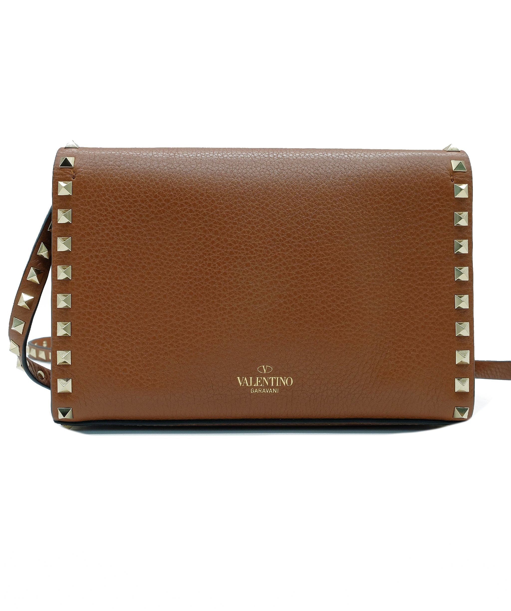 Valentino Valentino Brown Rockstud Crossbody RJC2198