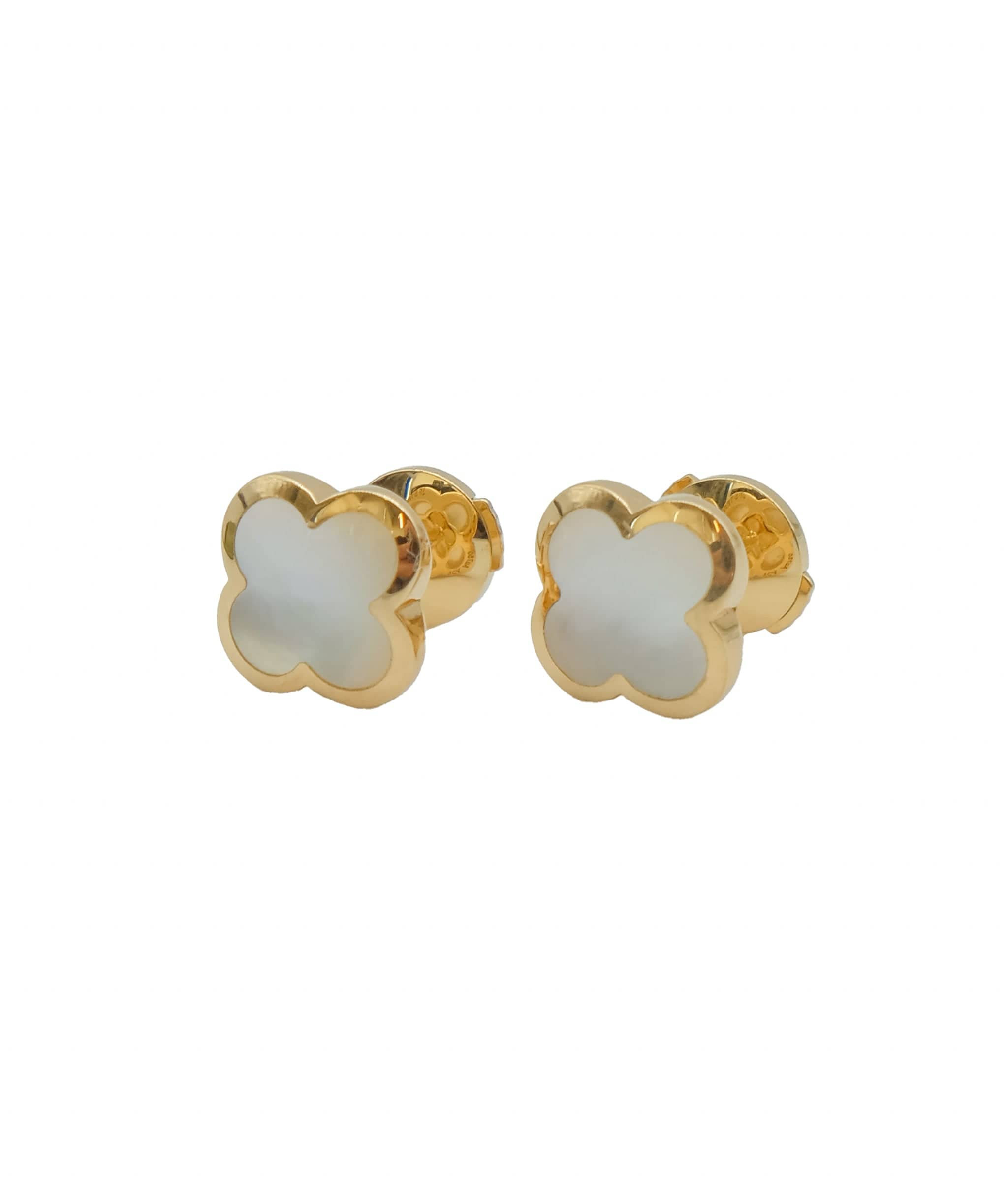 Van Cleef & Arpels Van Cleef & Arpels Pure Alhambra Earrings K18 YG DXBS0428