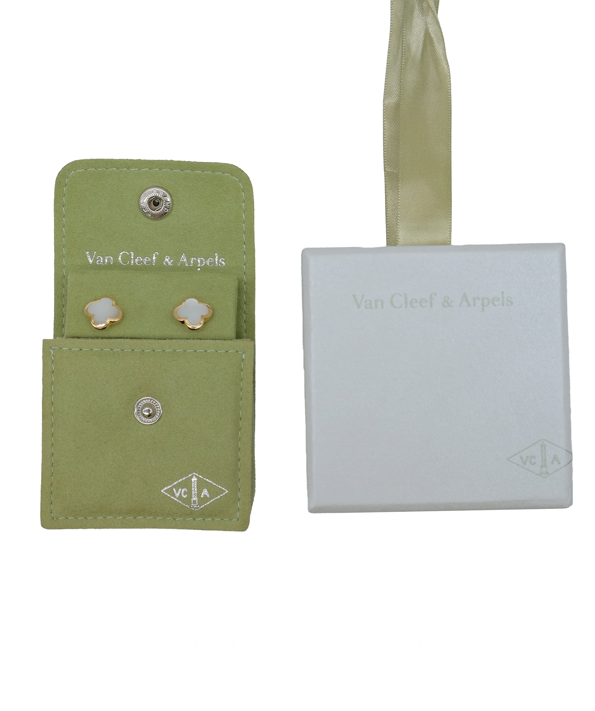 Van Cleef & Arpels Van Cleef & Arpels Pure Alhambra Earrings K18 YG DXBS0428