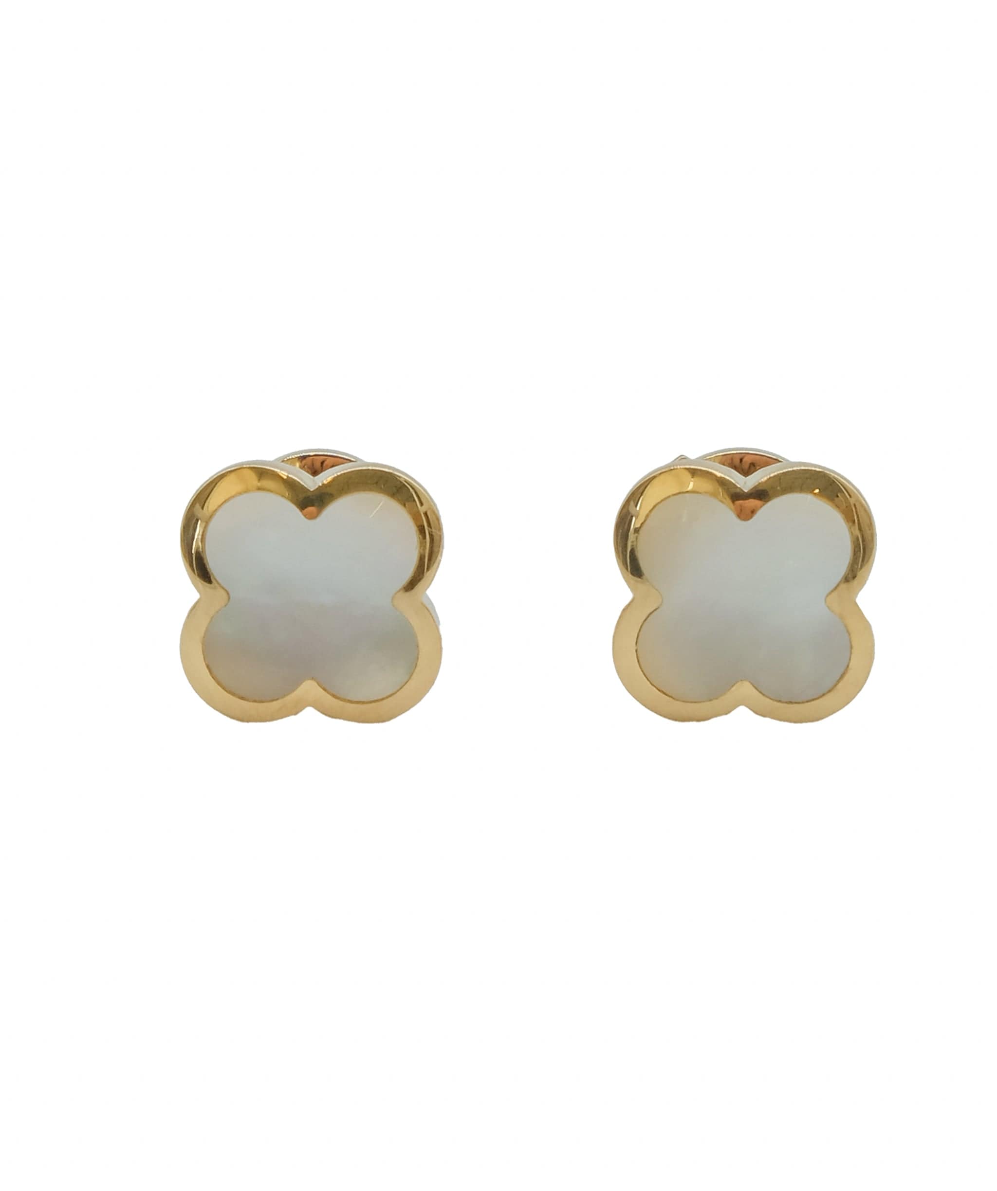 Van Cleef & Arpels Van Cleef & Arpels Pure Alhambra Earrings K18 YG DXBS0428