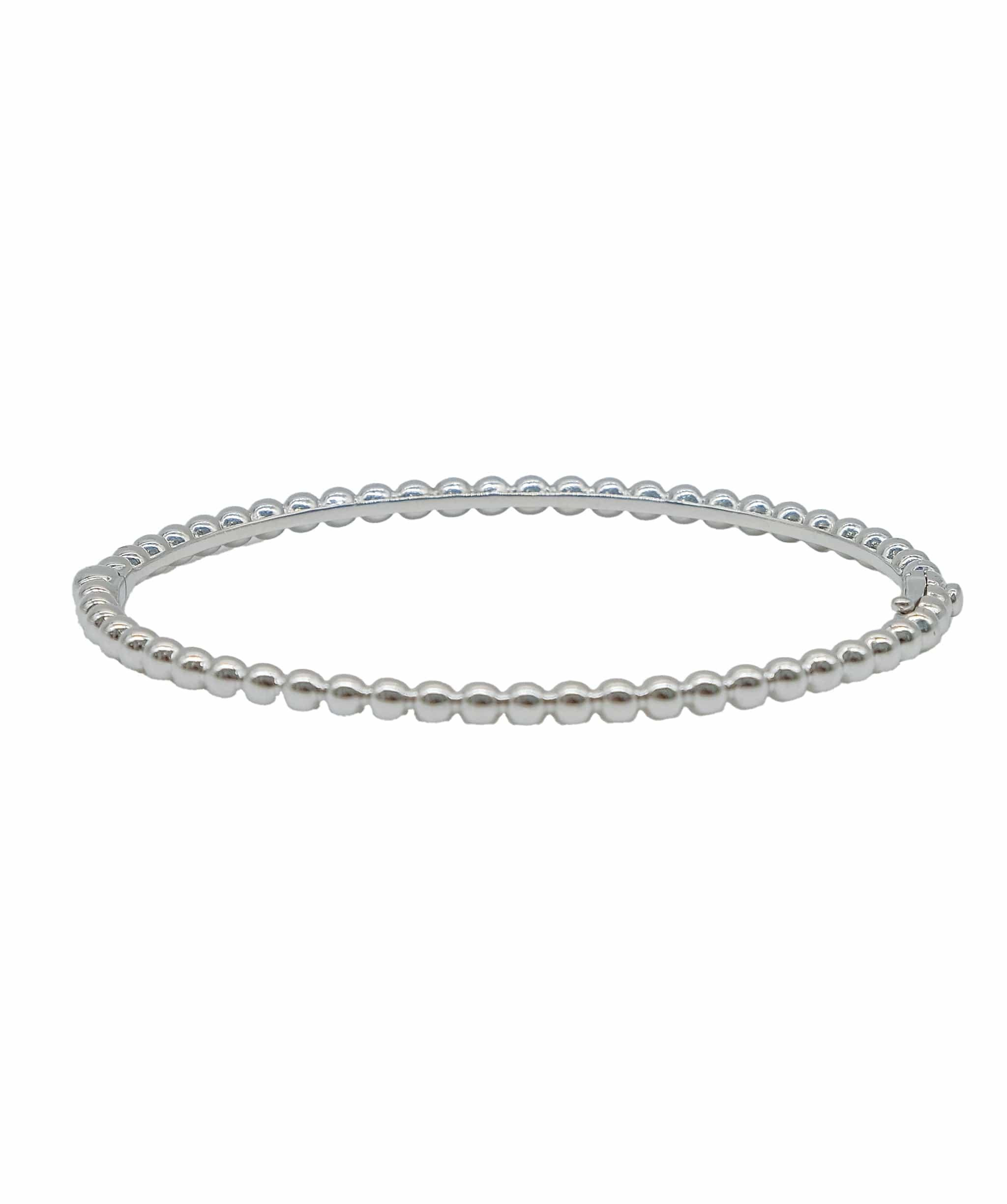 Van Cleef & Arpels VCA Perlee 18K White Gold Bracelet DXBS0276