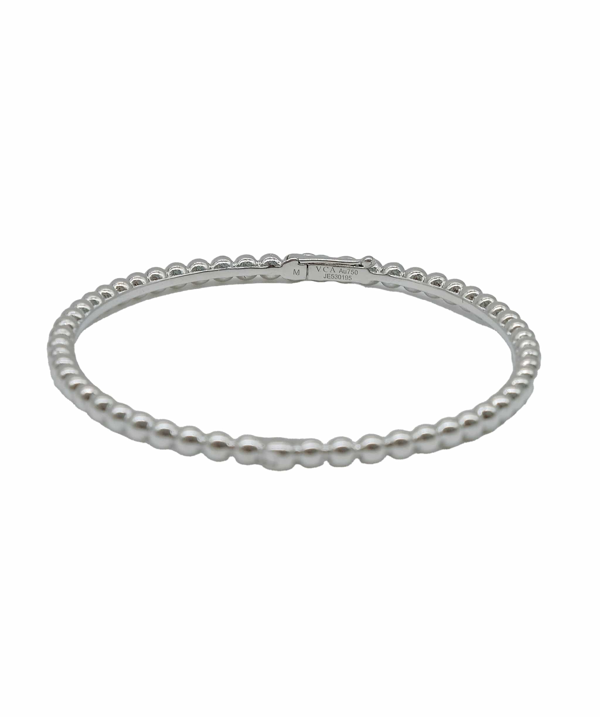 Van Cleef & Arpels VCA Perlee 18K White Gold Bracelet DXBS0276