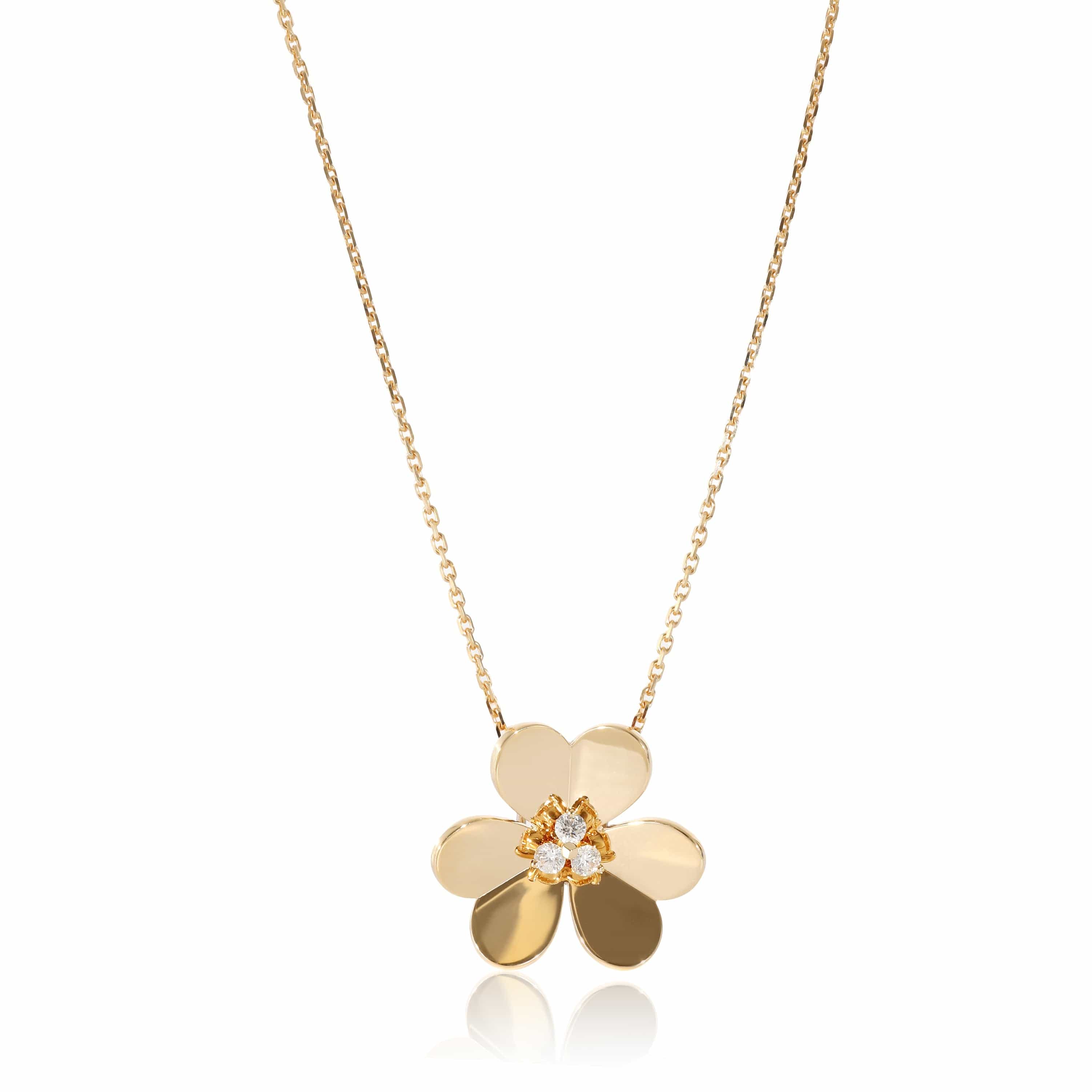 Van Cleef & Arpels Van Cleef & Arpels Frivole Very Large Model in 18k Yellow Gold 0.42 CTW