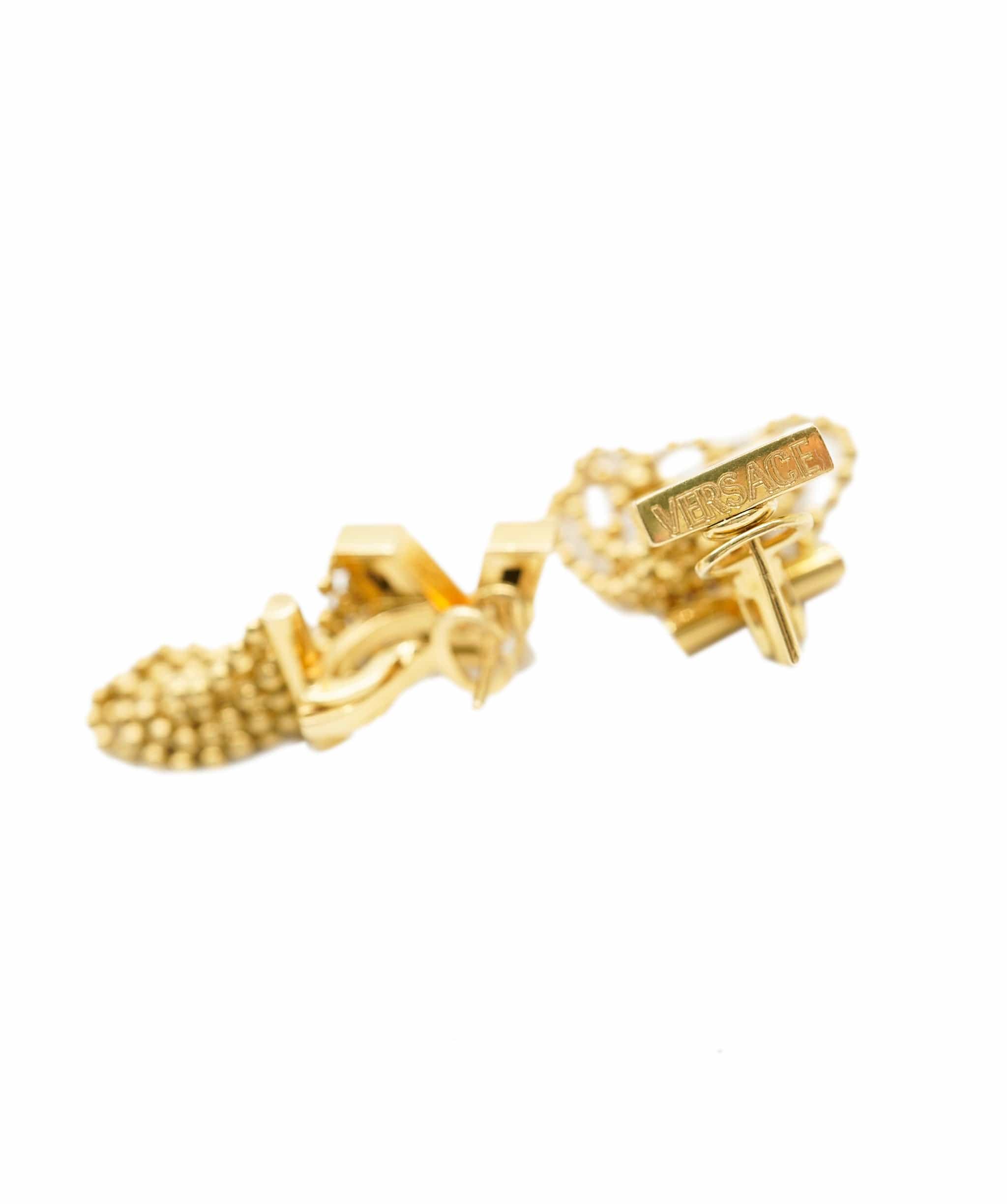 Versace Versace 18K yellow gold earrings AHC1457