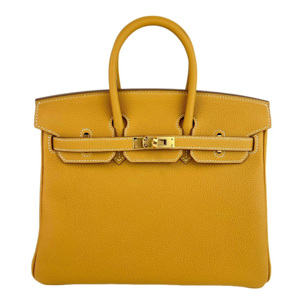 **Hermes Birkin 25 Natural Sable Togo GHW #W SKCB-121449