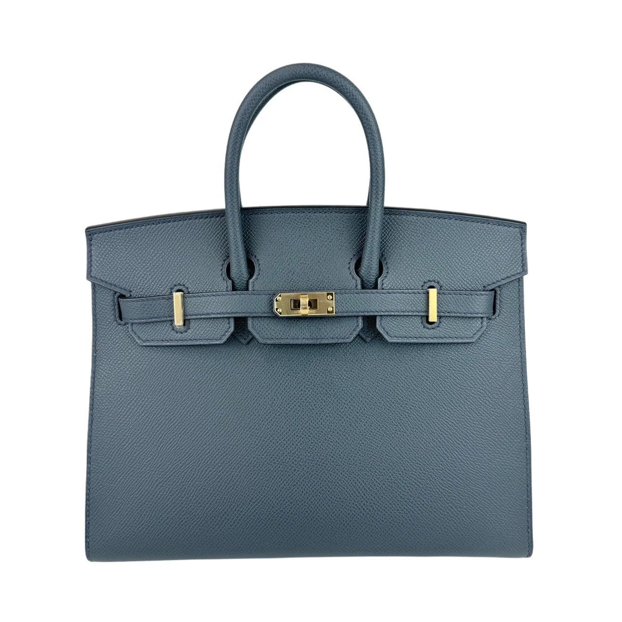 Hermes Birkin 25 Sellier Gris Misty Epsom PMBHW #B SKCB-121794