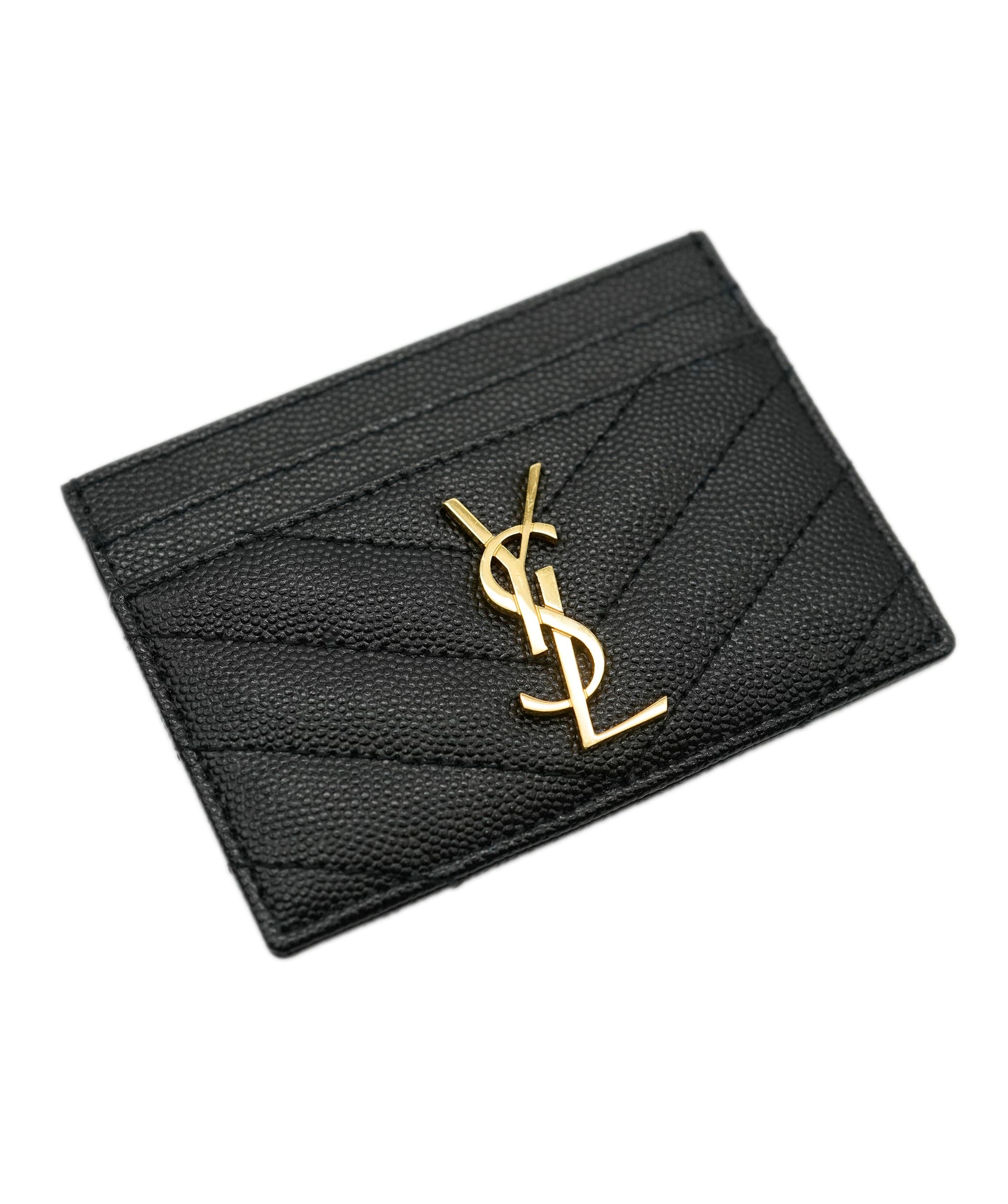 Yves Saint Laurent YSL Chevron Card Holder  ALC1277