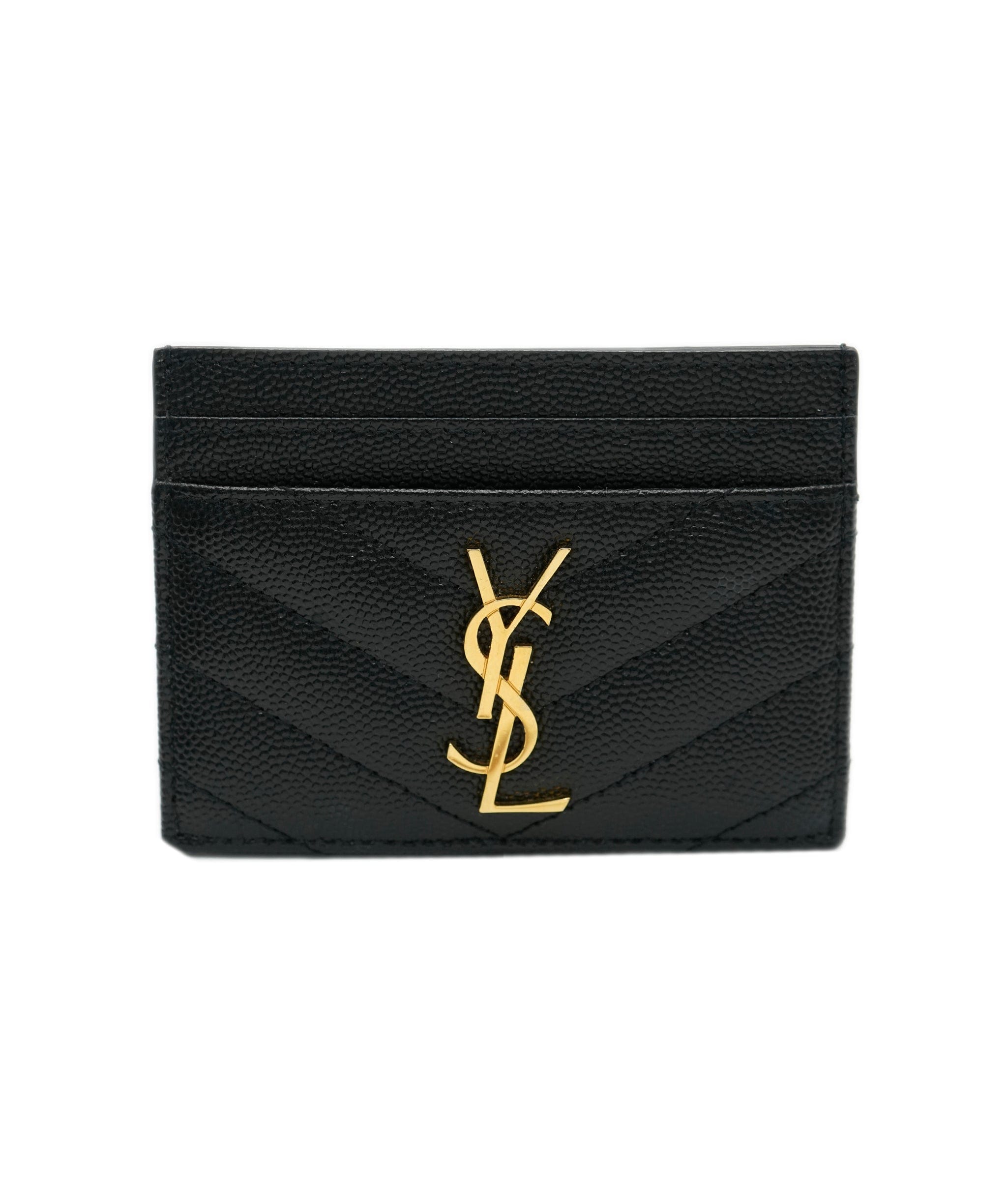 Yves Saint Laurent YSL Chevron Card Holder  ALC1277