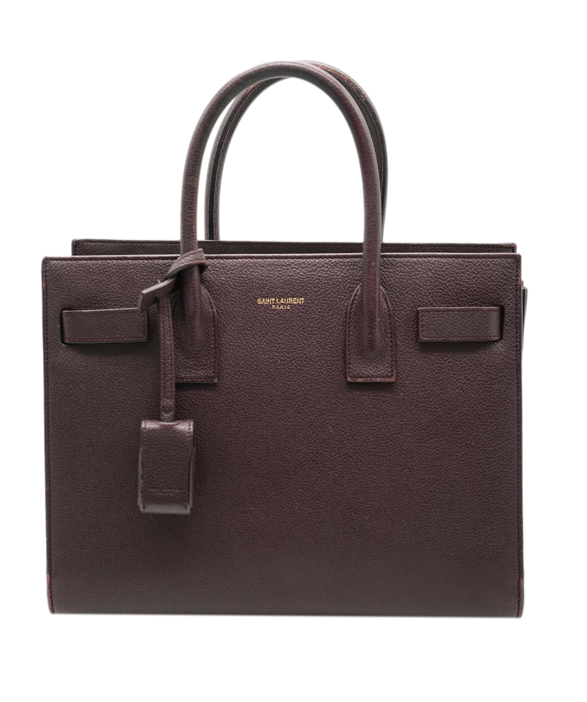 Yves Saint Laurent Saint Laurent Sac De Jour Nano Burgundy  ALC1094