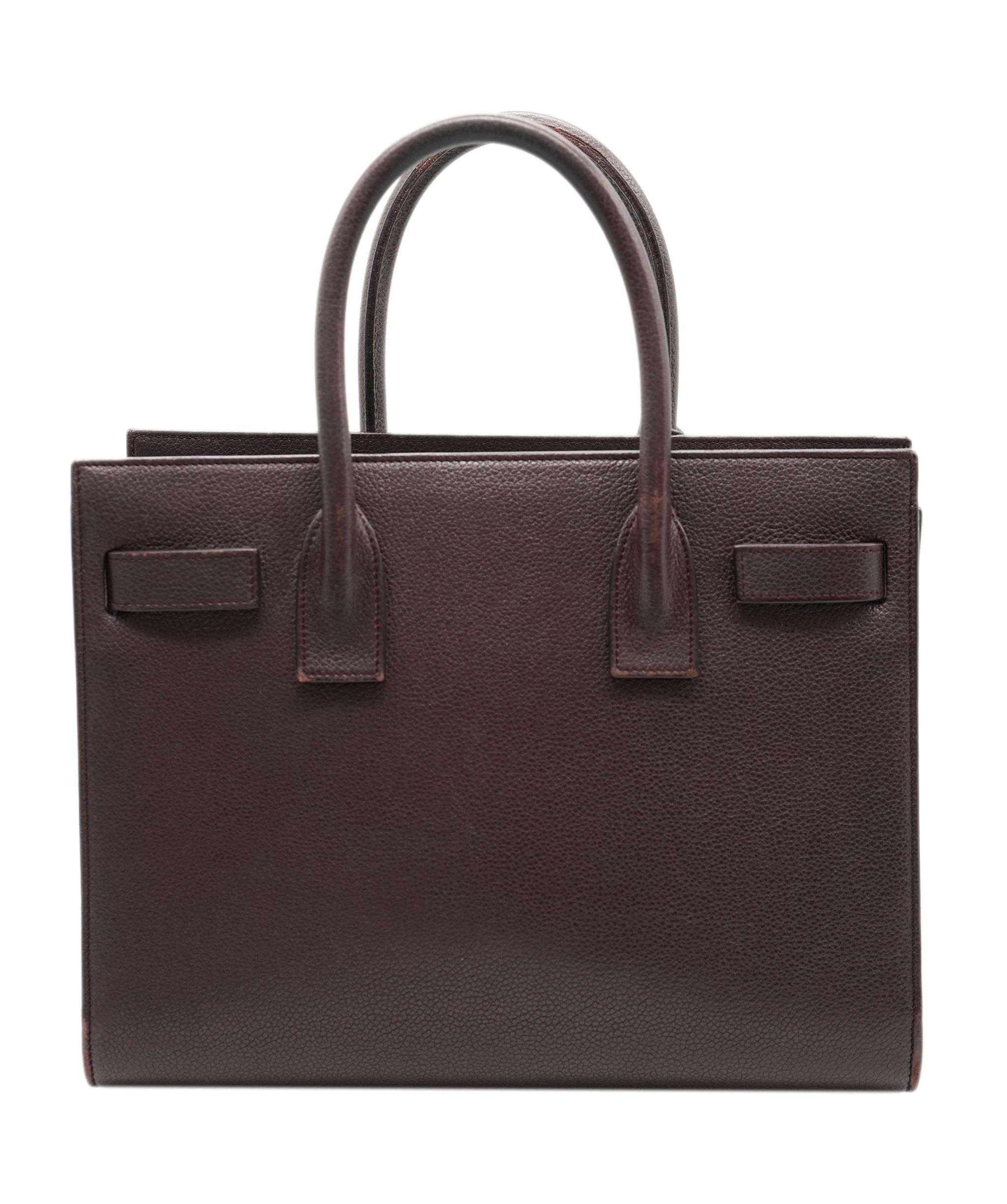 Yves Saint Laurent Saint Laurent Sac De Jour Nano Burgundy  ALC1094