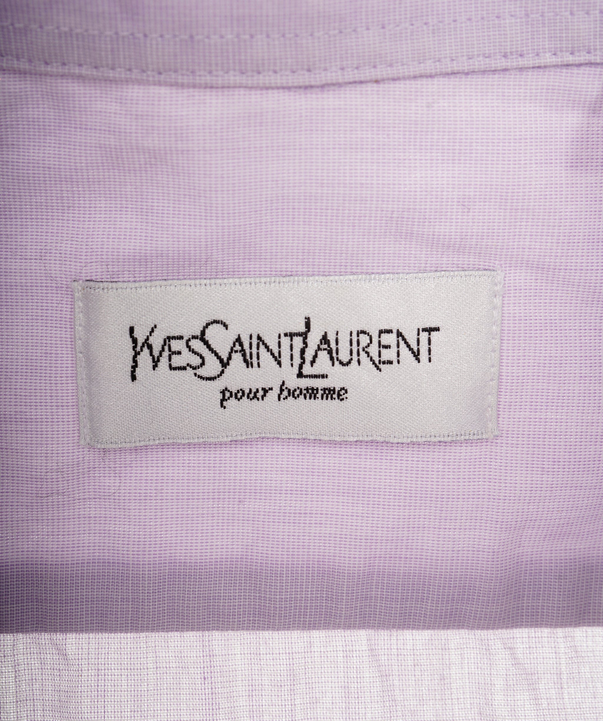 Yves Saint Laurent Vintage YSL Shirt in Purple ASL9610