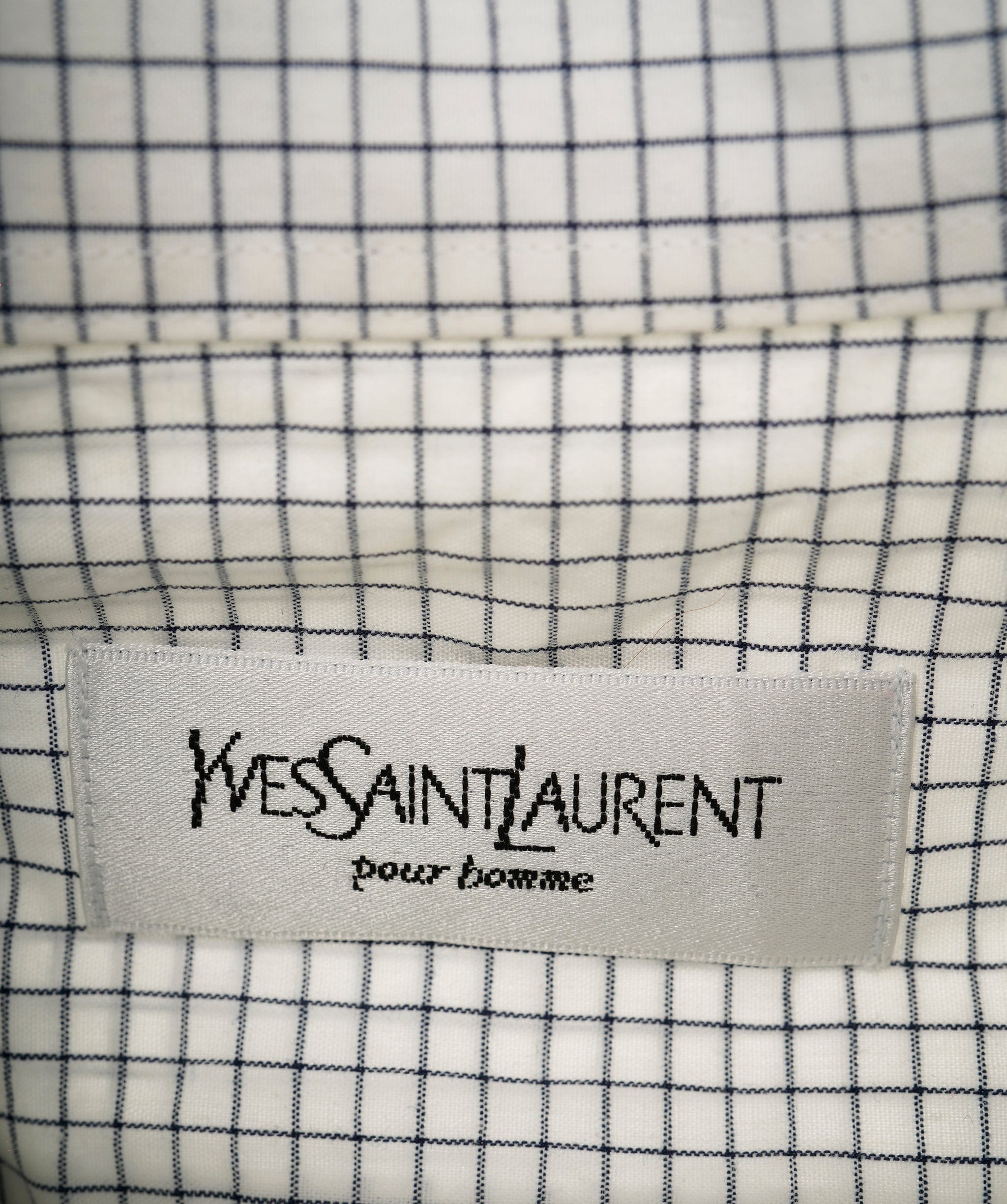 Yves Saint Laurent Vintage YSL Shirt in White ASL9609