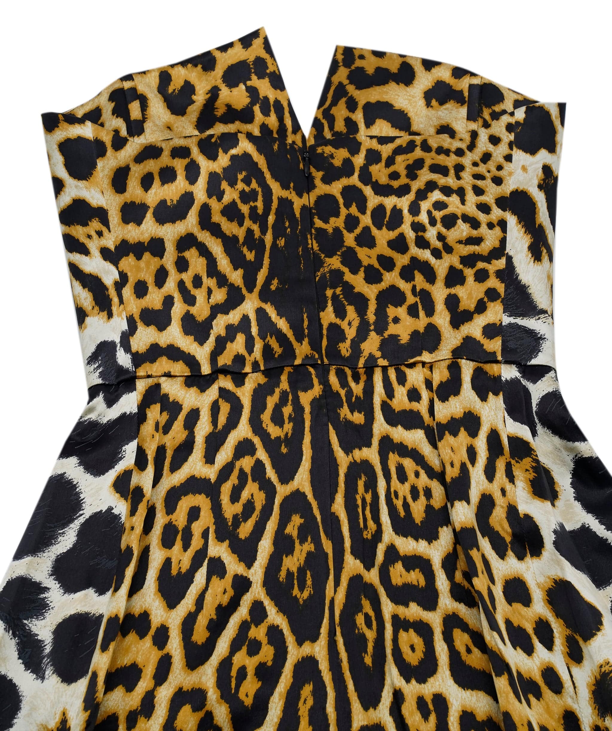 Yves Saint Laurent YSL Leopard Dress Size 34