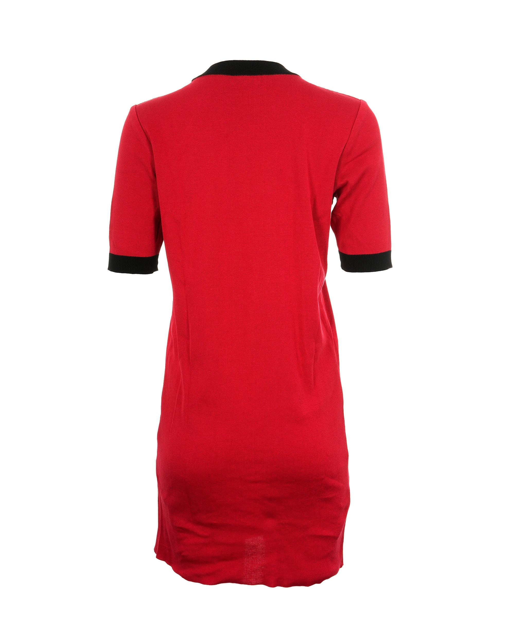 Yves Saint Laurent YSL Logo Knit Dress Red ASL8848