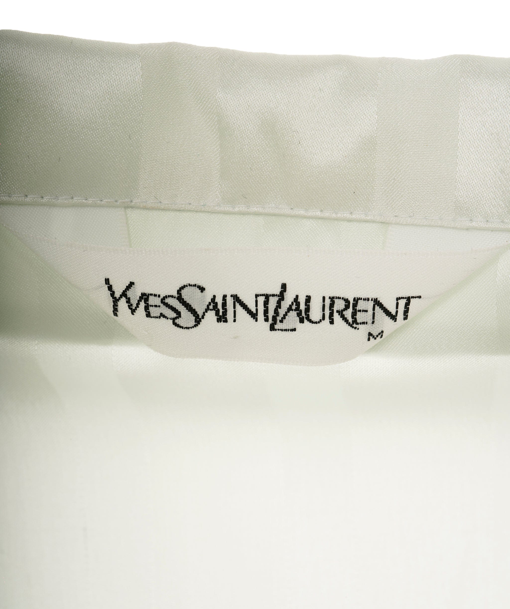 Yves Saint Laurent YSL Silk Pajama Set Light Green  ASL9057