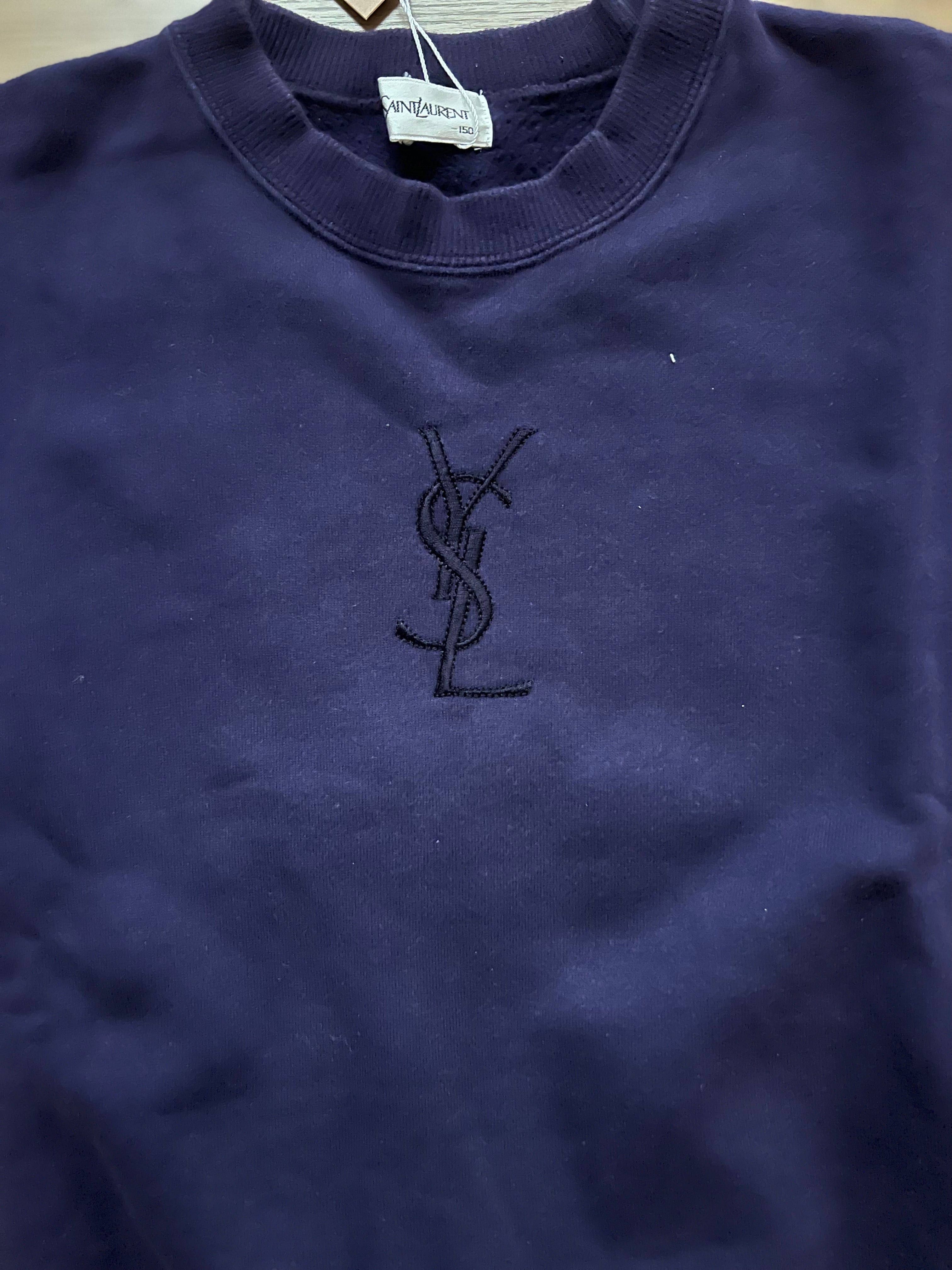 Yves Saint Laurent YSL Sweatshirt Purple 150 ASL9236