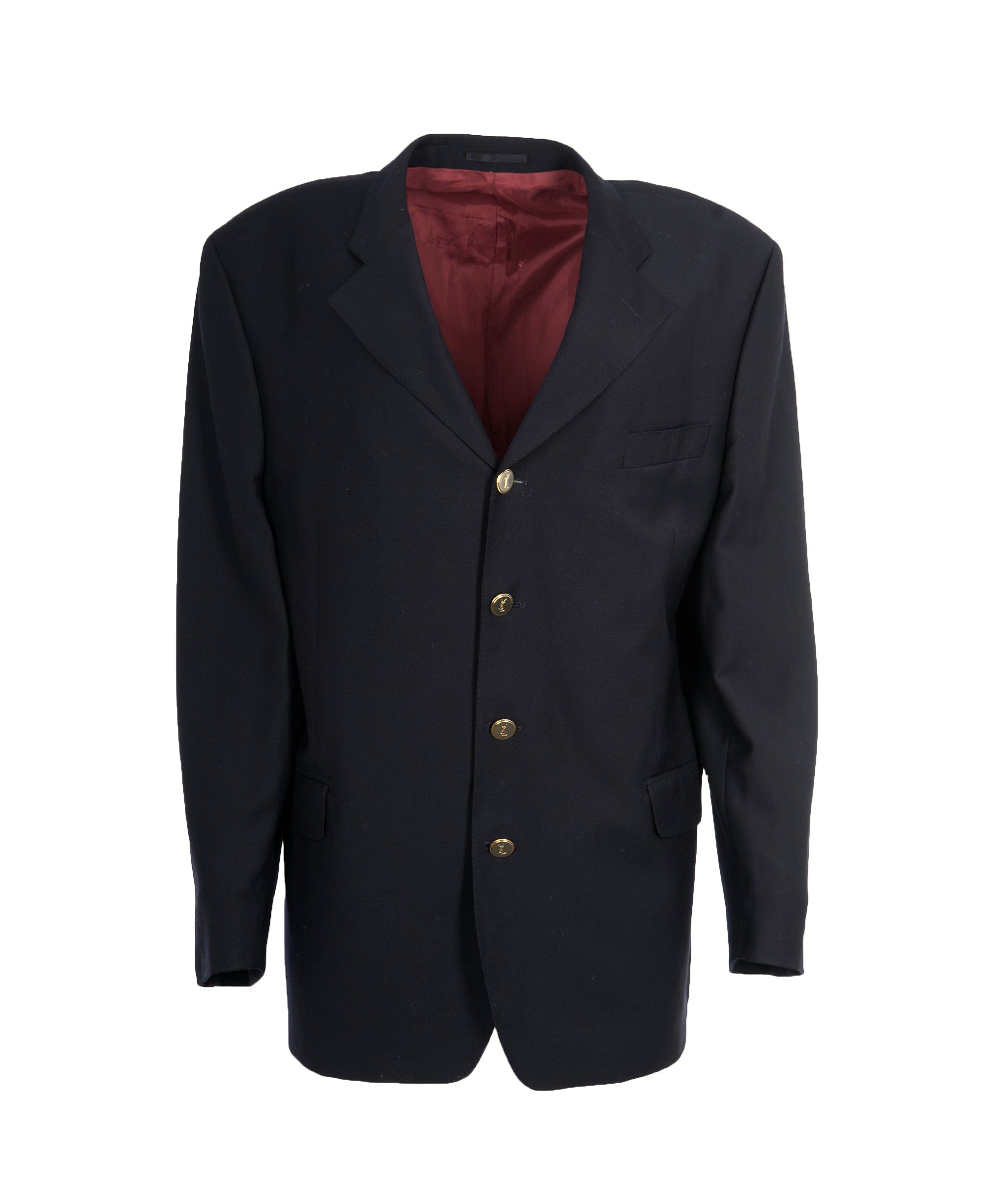 Yves Saint Laurent YSL vintage navy blazer - AJC0499