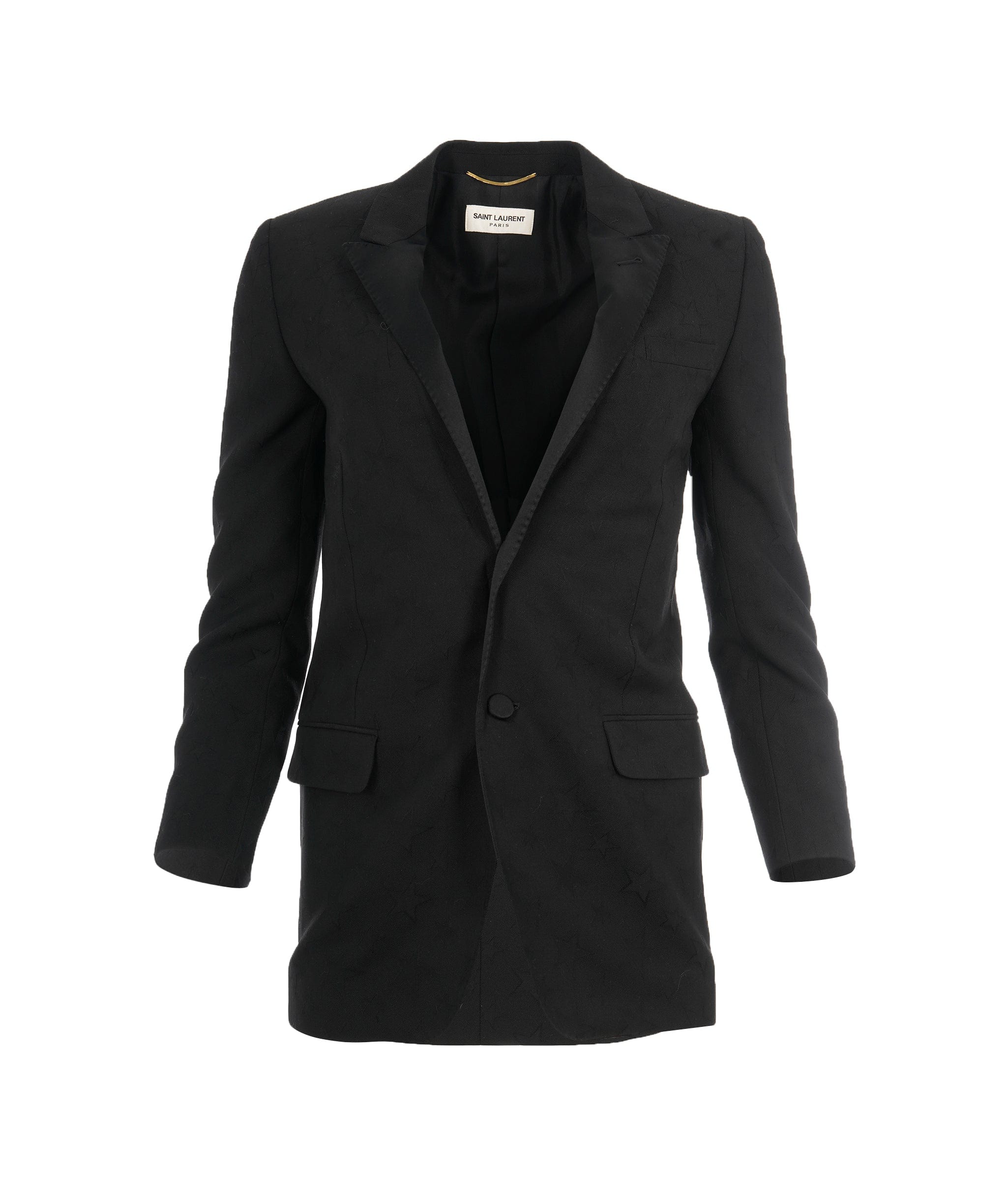 Yves Saint Laurent Saint Laurent Double breasted Star blazer ALL0551