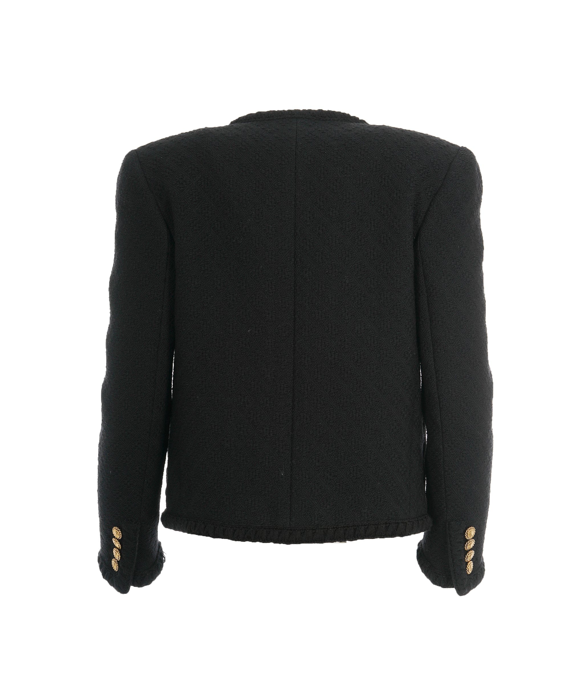 Yves Saint Laurent Saint Laurent Tweed Black Jacket  ALC1611