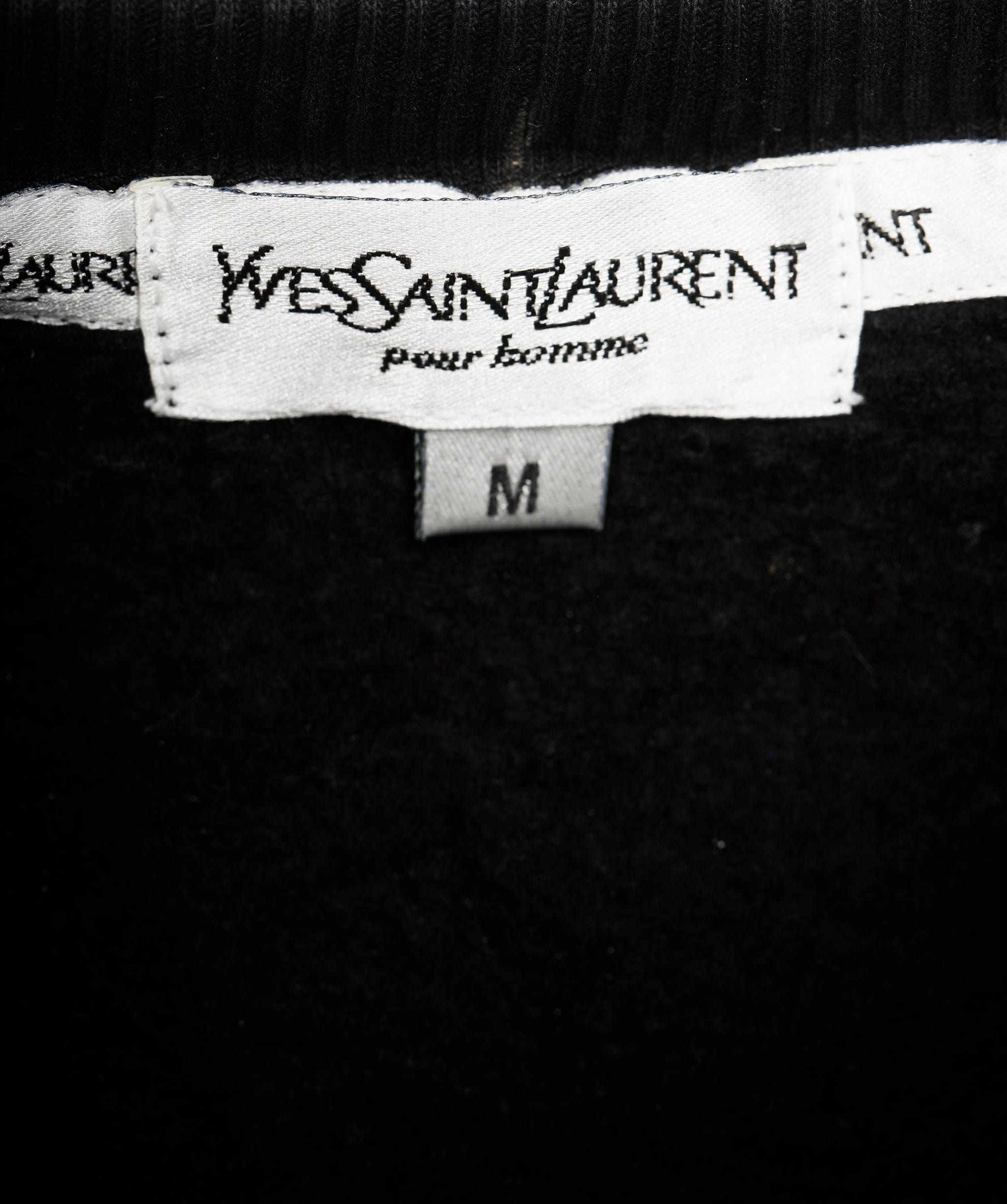 Yves Saint Laurent YSL Black and White Crewneck Jumper  ALL0567