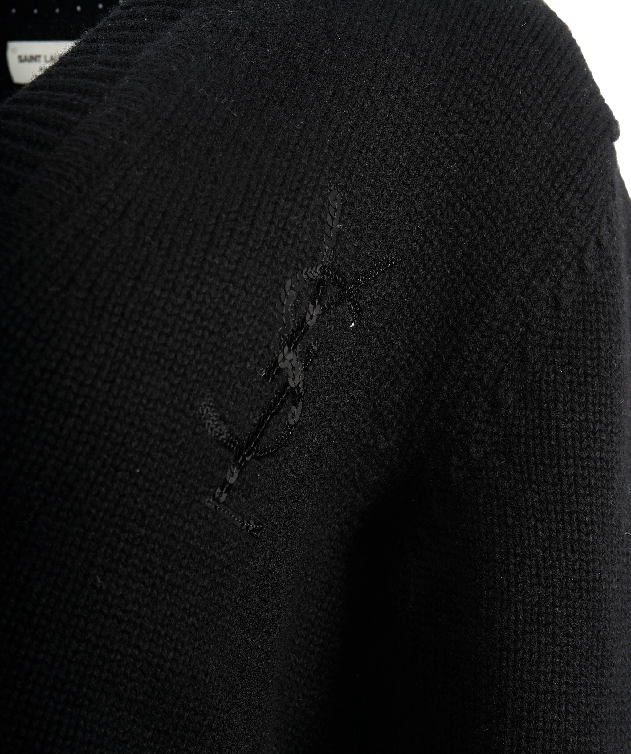 Yves Saint Laurent YSL Black Cardigan  ALL0619