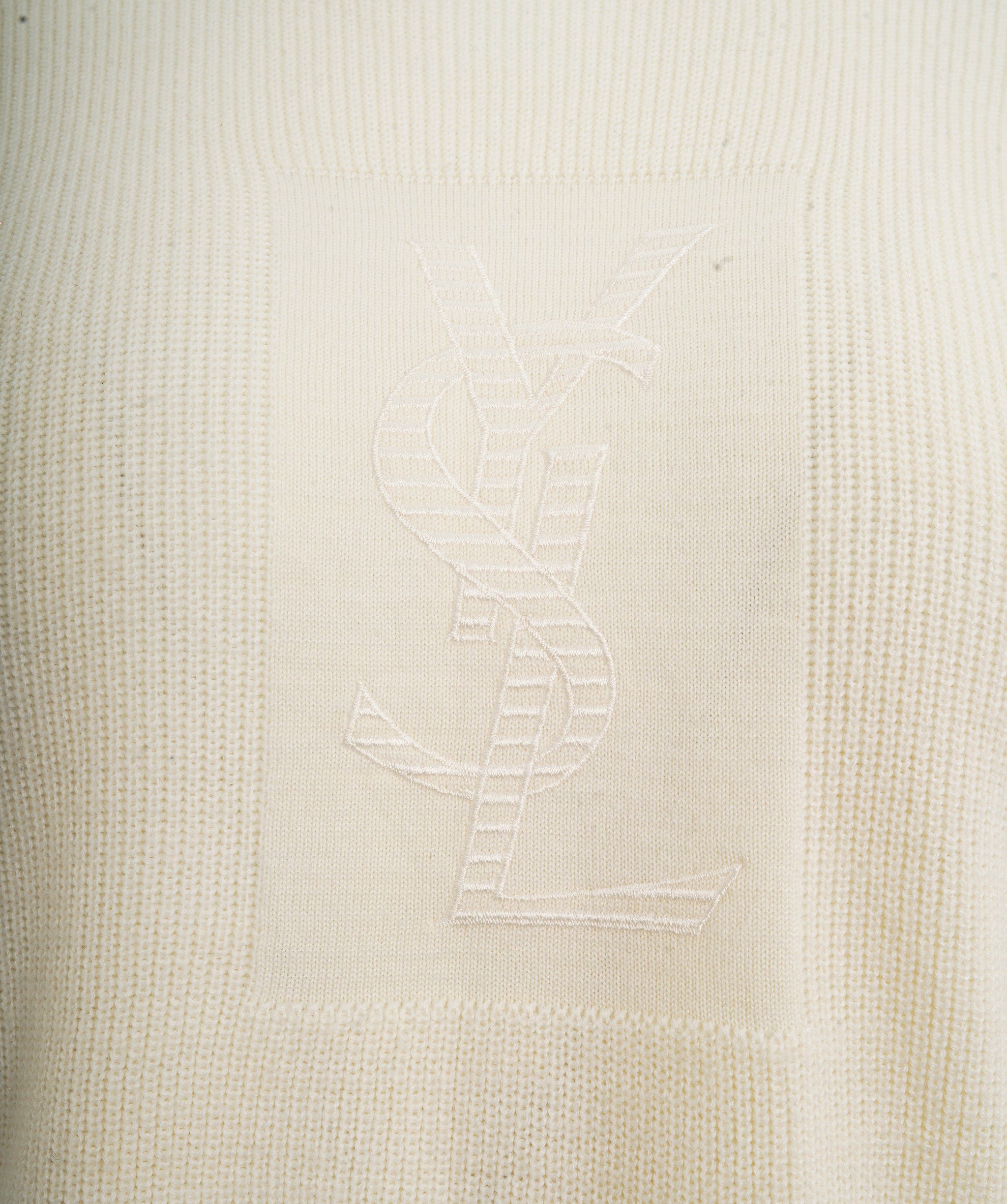 Yves Saint Laurent YSL Cream Jumper Large  ALL0535